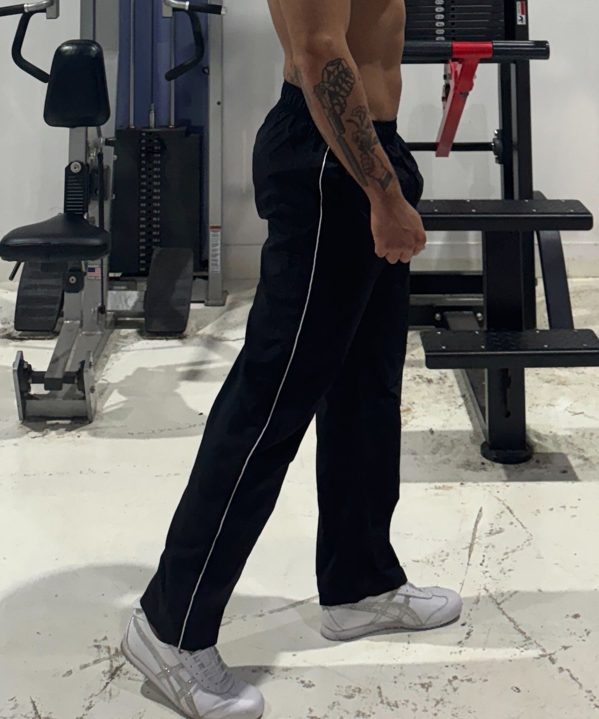 바벨웍스(BARBELLWORKS) 윈드브레이커 트레이닝 팬츠