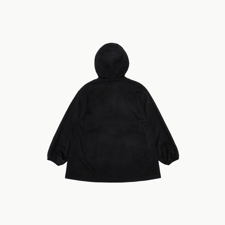 MUSINSA公式 | AMOMENTO WOOL ZIP UP PONCHO (2COLORS)