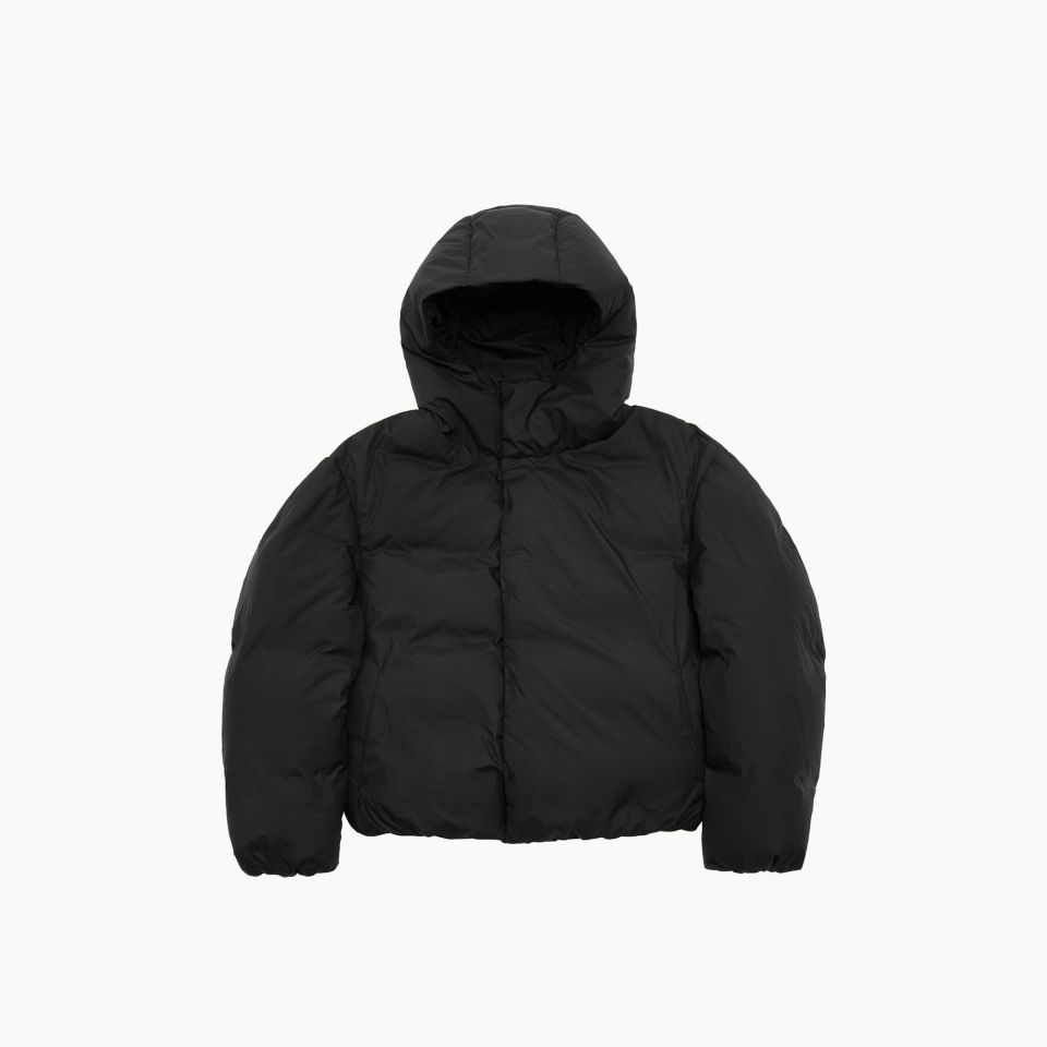 MUSINSA公式 | AMOMENTO HOODED DOWN PUFFER (2COLORS)
