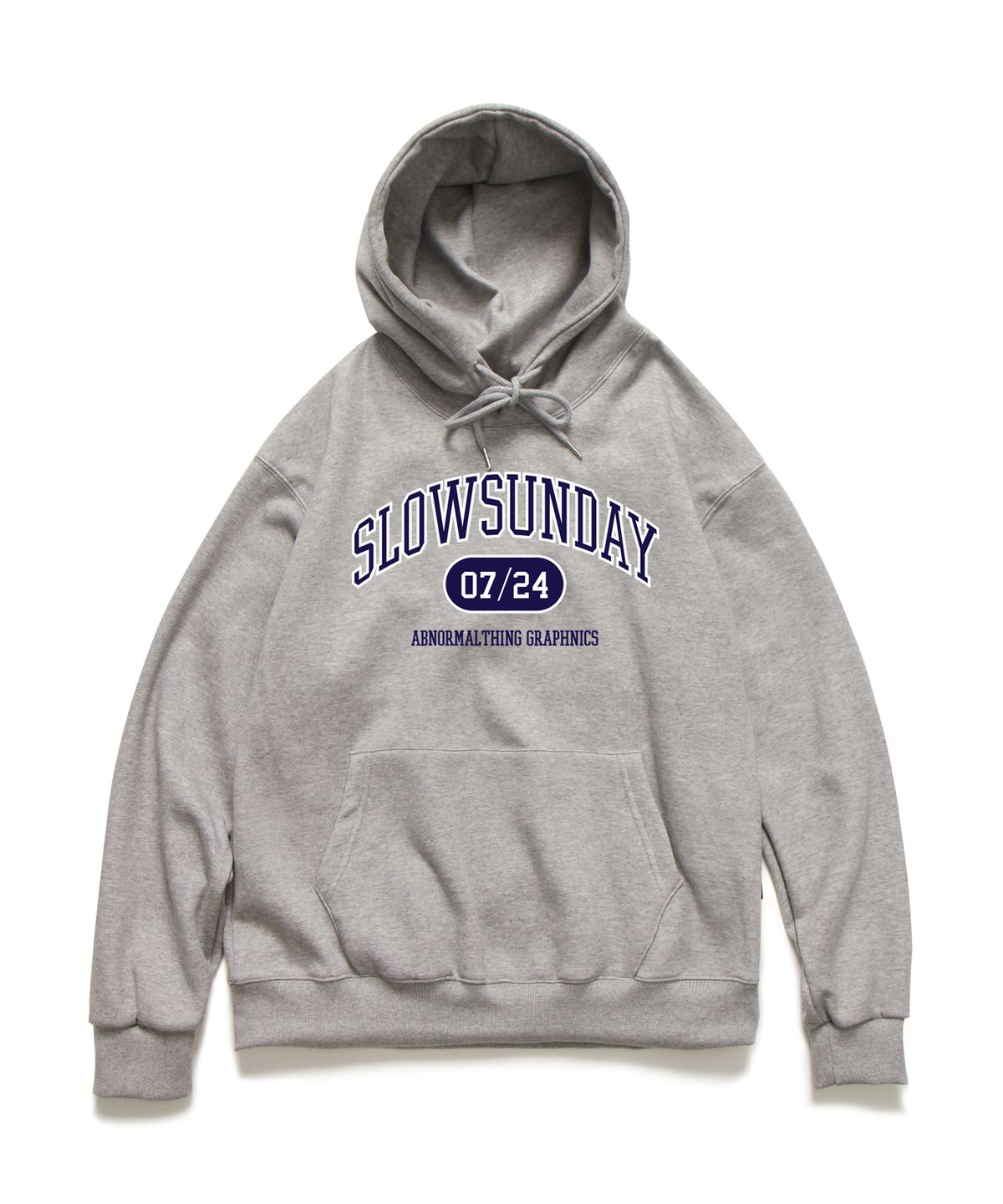 앱놀머씽(ABNORMALTHING) 슬로우 선데이 루즈핏 후드 5컬러 (SLOW SUNDAY LOOSE-FIT HOOD 5COLOR)