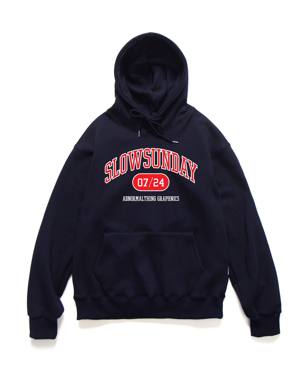 앱놀머씽(ABNORMALTHING) 슬로우 선데이 루즈핏 후드 5컬러 (SLOW SUNDAY LOOSE-FIT HOOD 5COLOR)