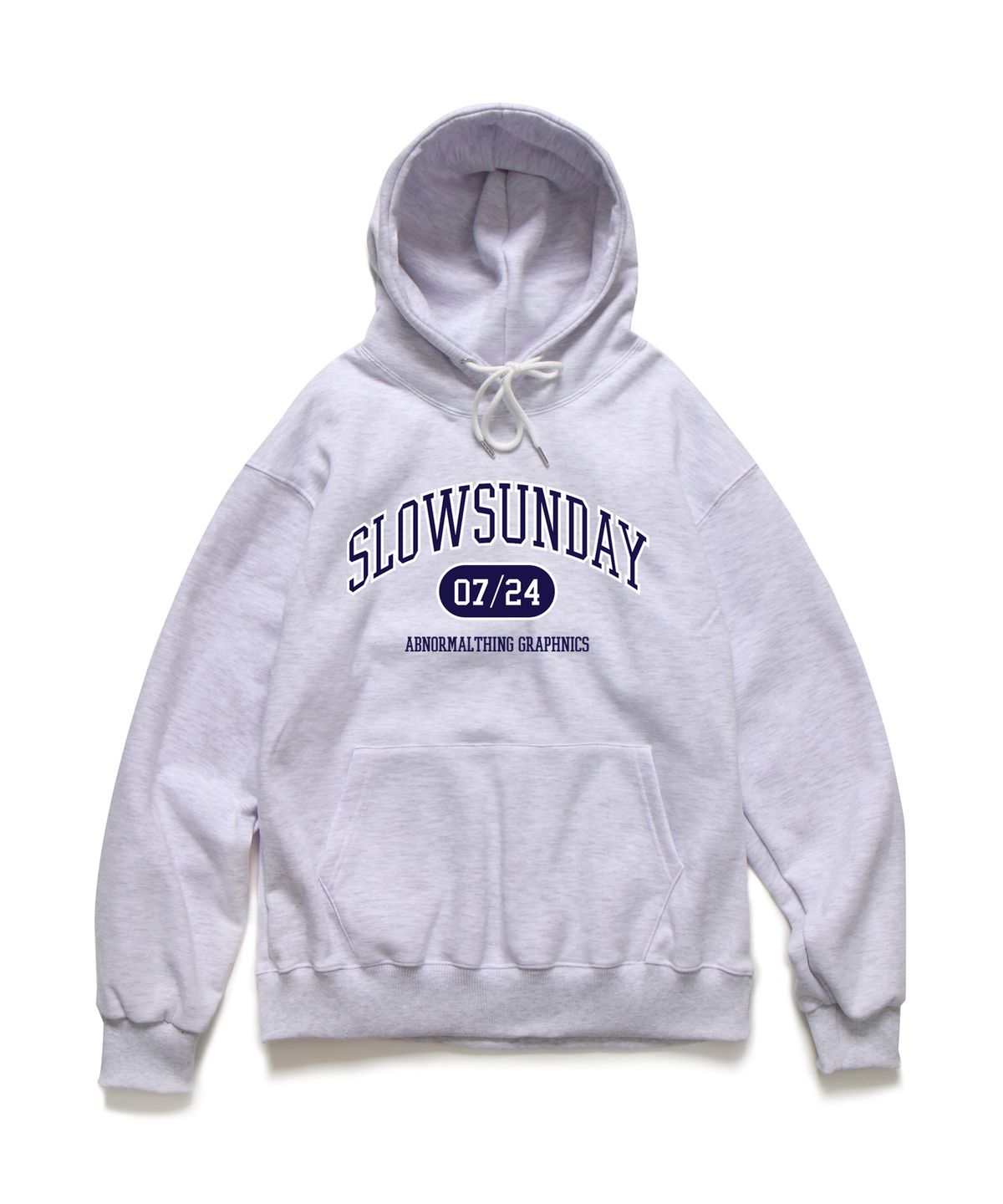 앱놀머씽(ABNORMALTHING) 슬로우 선데이 루즈핏 후드 5컬러 (SLOW SUNDAY LOOSE-FIT HOOD 5COLOR)