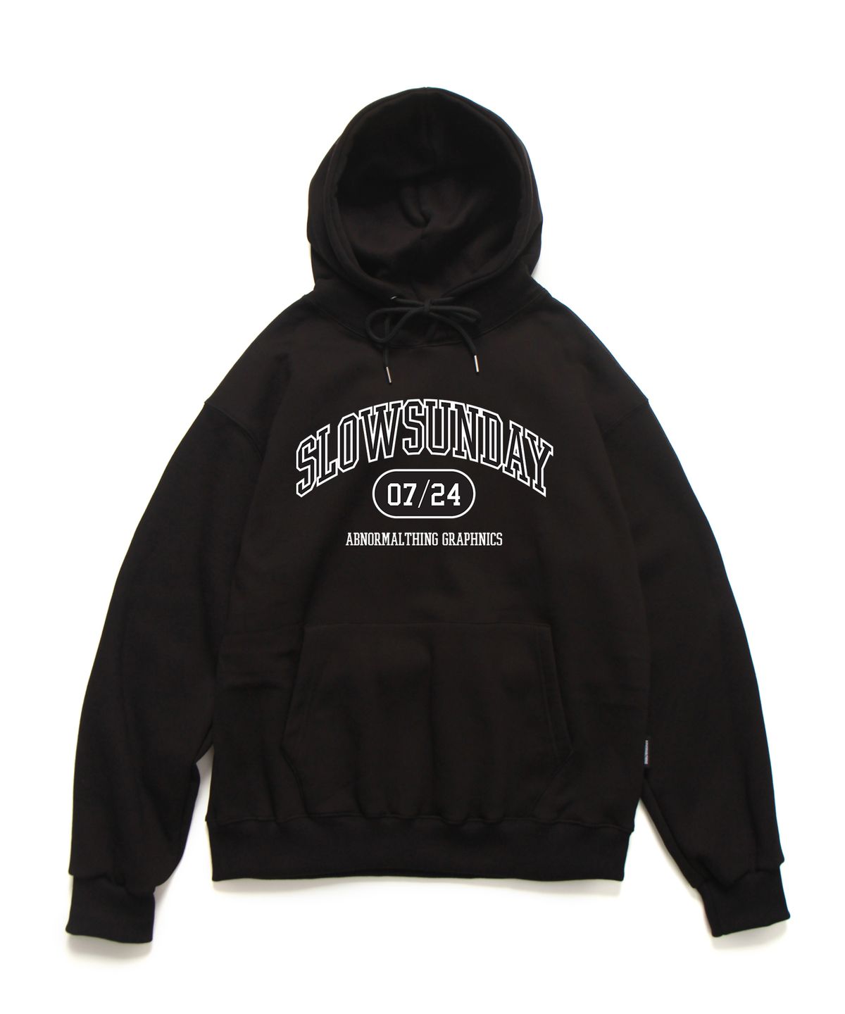 앱놀머씽(ABNORMALTHING) 슬로우 선데이 루즈핏 후드 5컬러 (SLOW SUNDAY LOOSE-FIT HOOD 5COLOR)