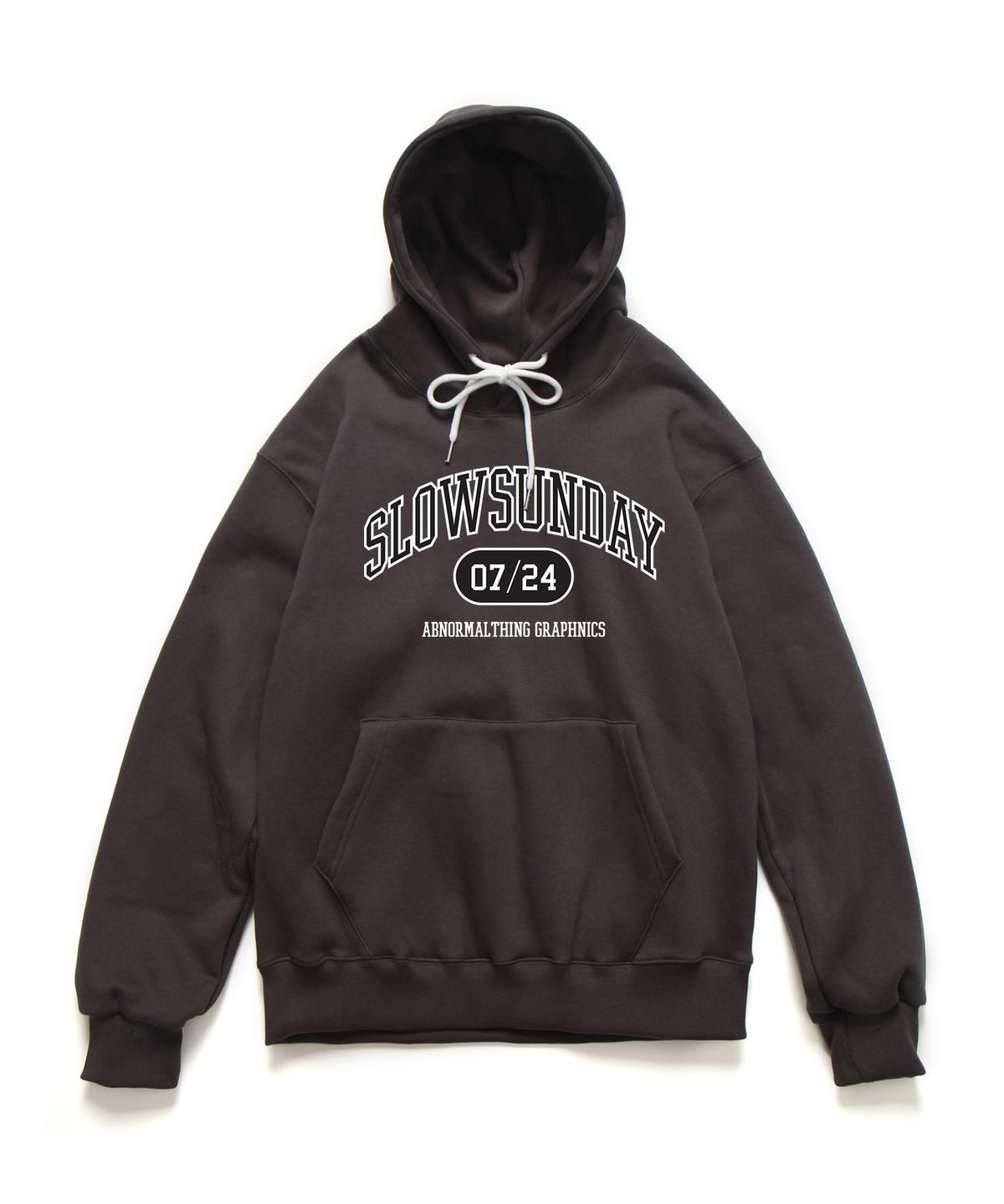 앱놀머씽(ABNORMALTHING) 슬로우 선데이 루즈핏 후드 5컬러 (SLOW SUNDAY LOOSE-FIT HOOD 5COLOR)