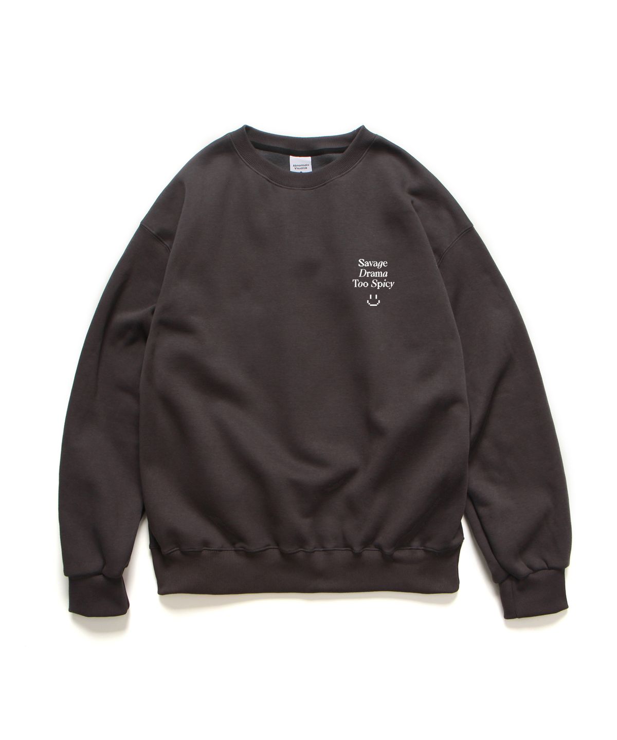 앱놀머씽(ABNORMALTHING) 스파이시 루즈핏 크루넥 4컬러 (SPICY LOOSE-FIT CREWNECK 4COLOR)