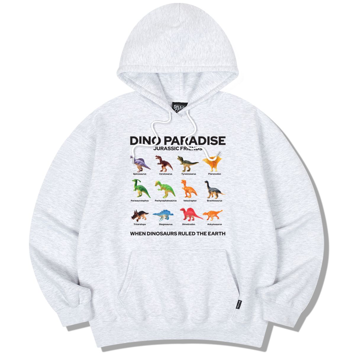 스플래시코드(SPLASHCODE) 후드 티셔츠 - 디노 파라다이스(Dino Paradise)