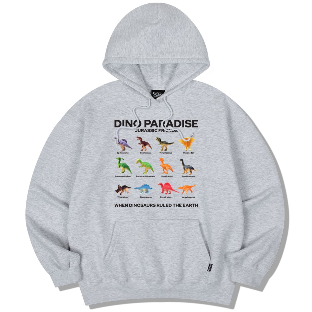 스플래시코드(SPLASHCODE) 후드 티셔츠 - 디노 파라다이스(Dino Paradise)
