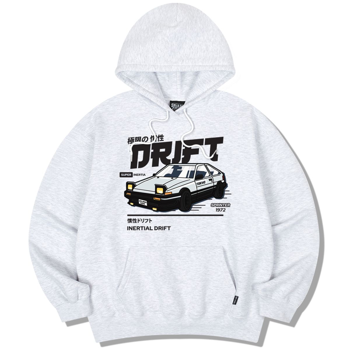 스플래시코드(SPLASHCODE) 후드 티셔츠 - 드리프트(Drift)