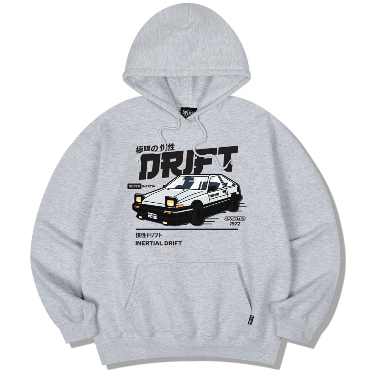 스플래시코드(SPLASHCODE) 후드 티셔츠 - 드리프트(Drift)
