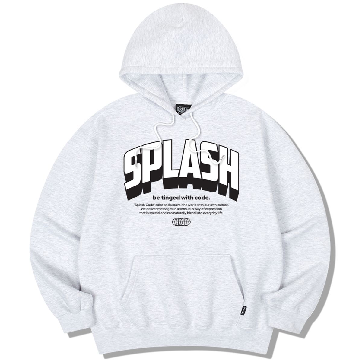 스플래시코드(SPLASHCODE) 후드 티셔츠 - 월드와이드(Worldwide)
