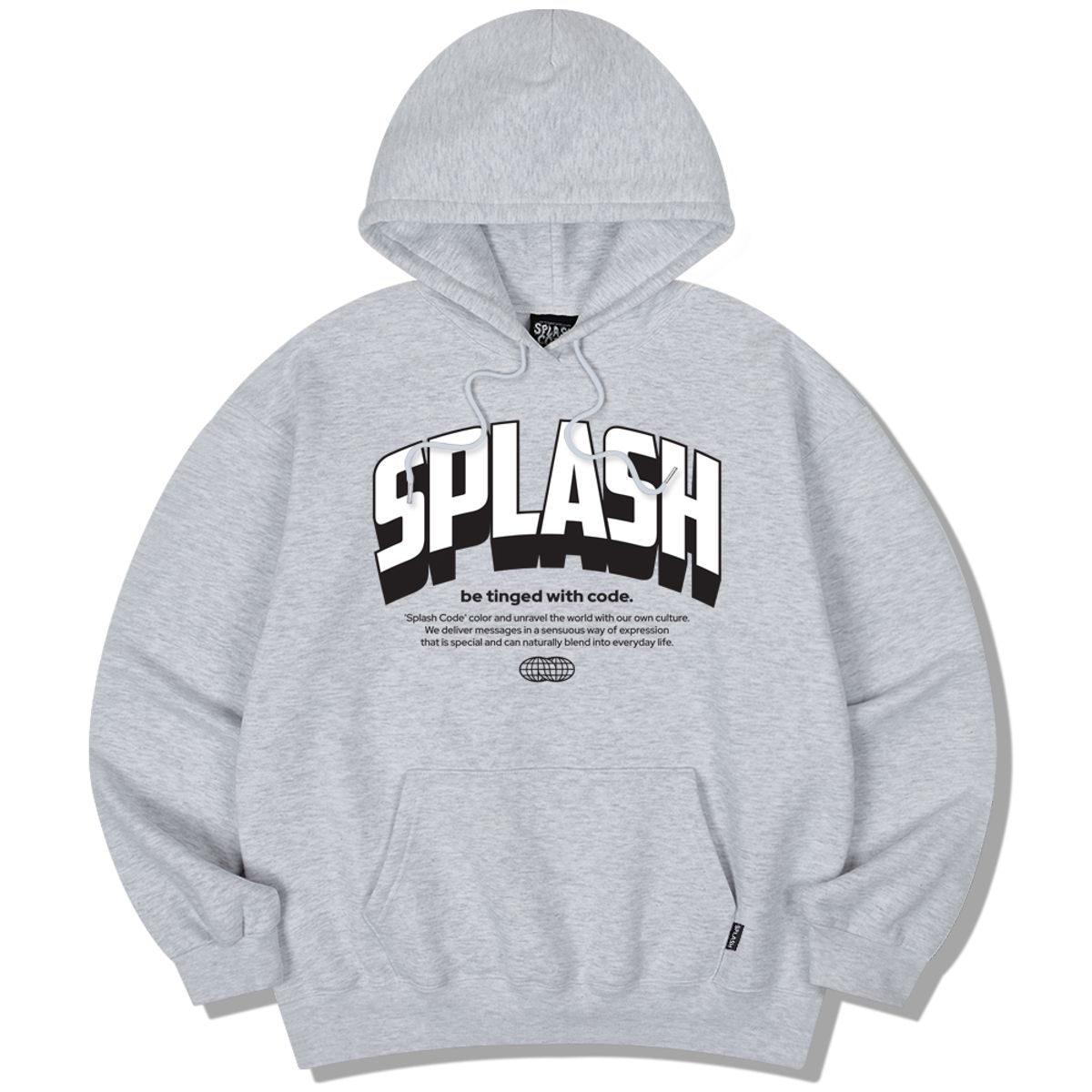 스플래시코드(SPLASHCODE) 후드 티셔츠 - 월드와이드(Worldwide)