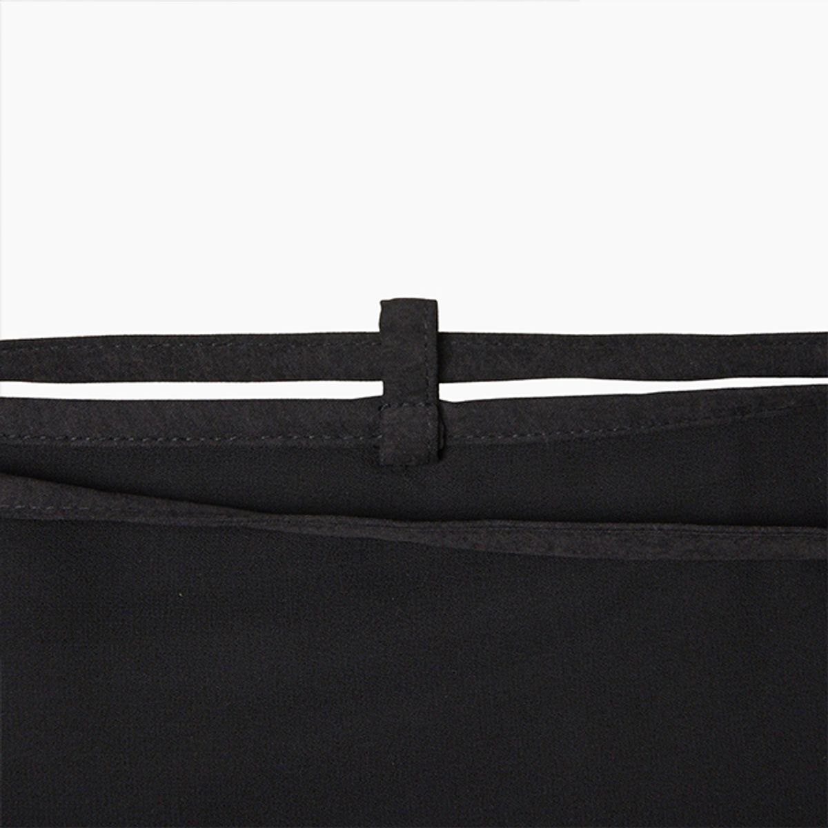 랩(LAP) 매쉬 스웨이드 레이어드 스커트 AQ4WSA65