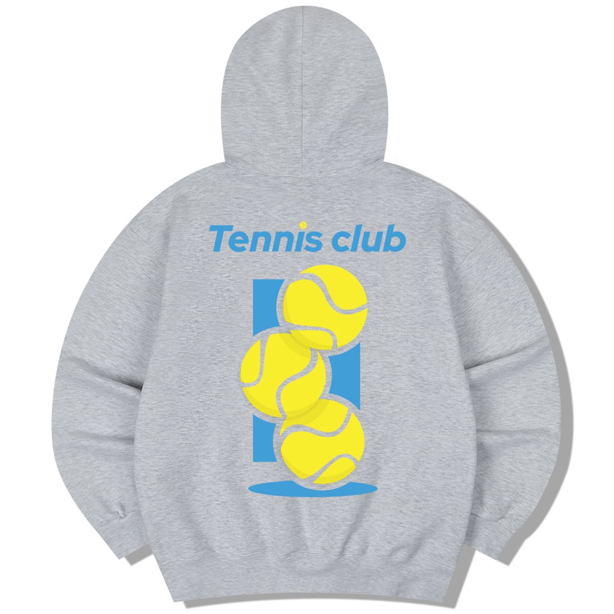스플래시코드(SPLASHCODE) 후드 티셔츠 - 테니스 클럽 블루(Tennis Club Blue)
