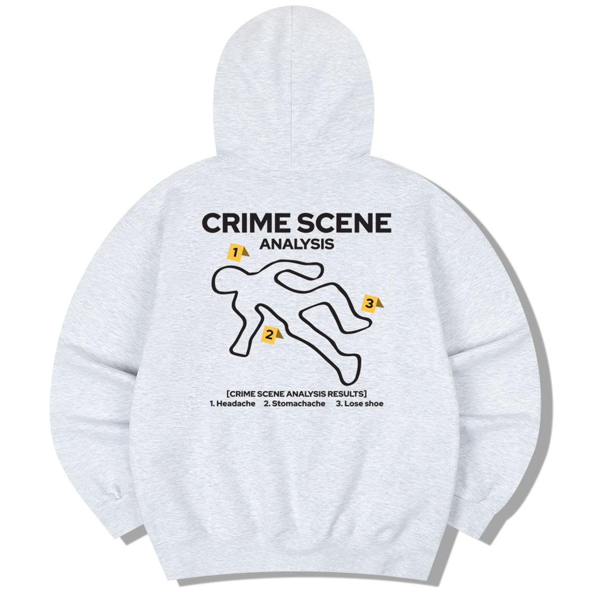 스플래시코드(SPLASHCODE) 후드 티셔츠 - 크라임 씬(Crime Scene)