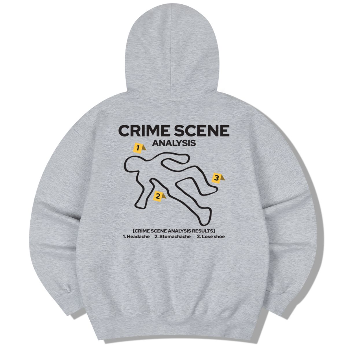 스플래시코드(SPLASHCODE) 후드 티셔츠 - 크라임 씬(Crime Scene)