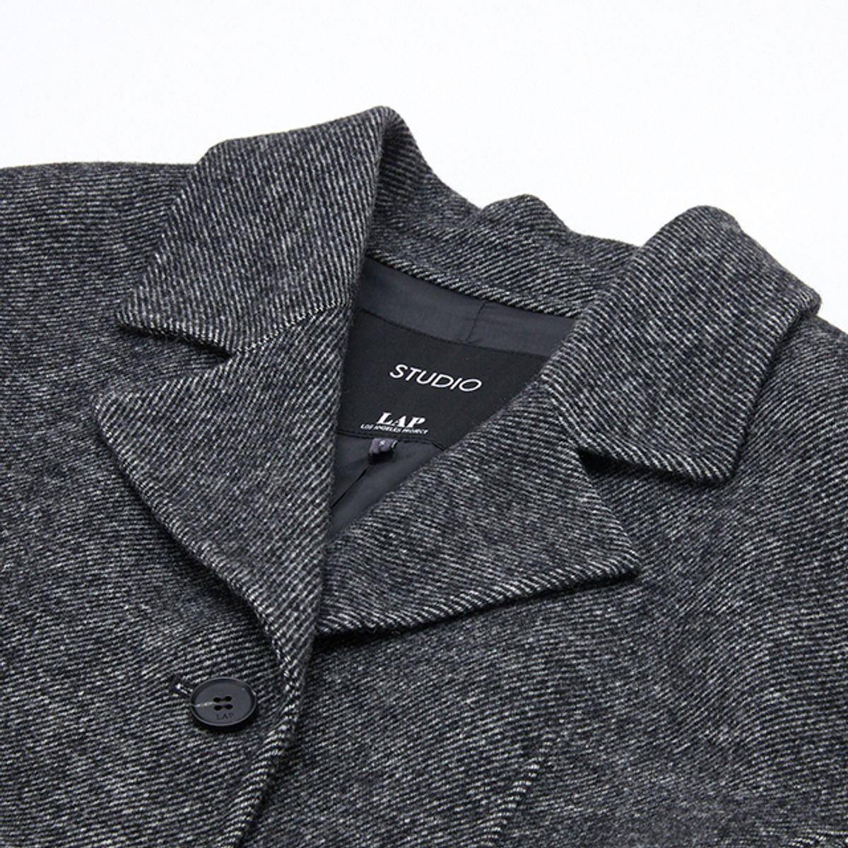 랩(LAP) (핸드) 슬림 A라인 롱코트 AQ4WTA72