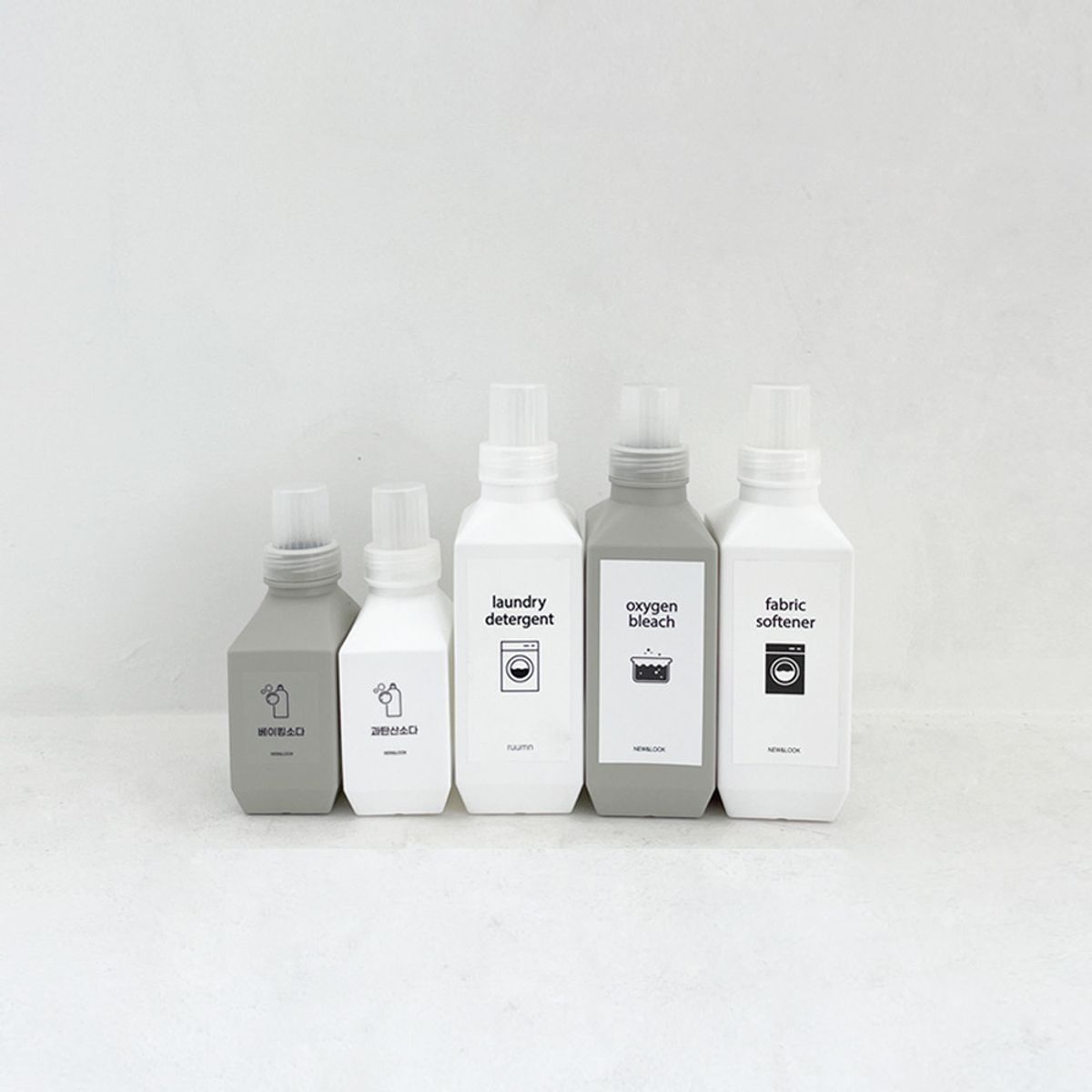 뉴앤룩(NEWNLOOK) [3pack] 세탁세제 폴리 리필용기 3size