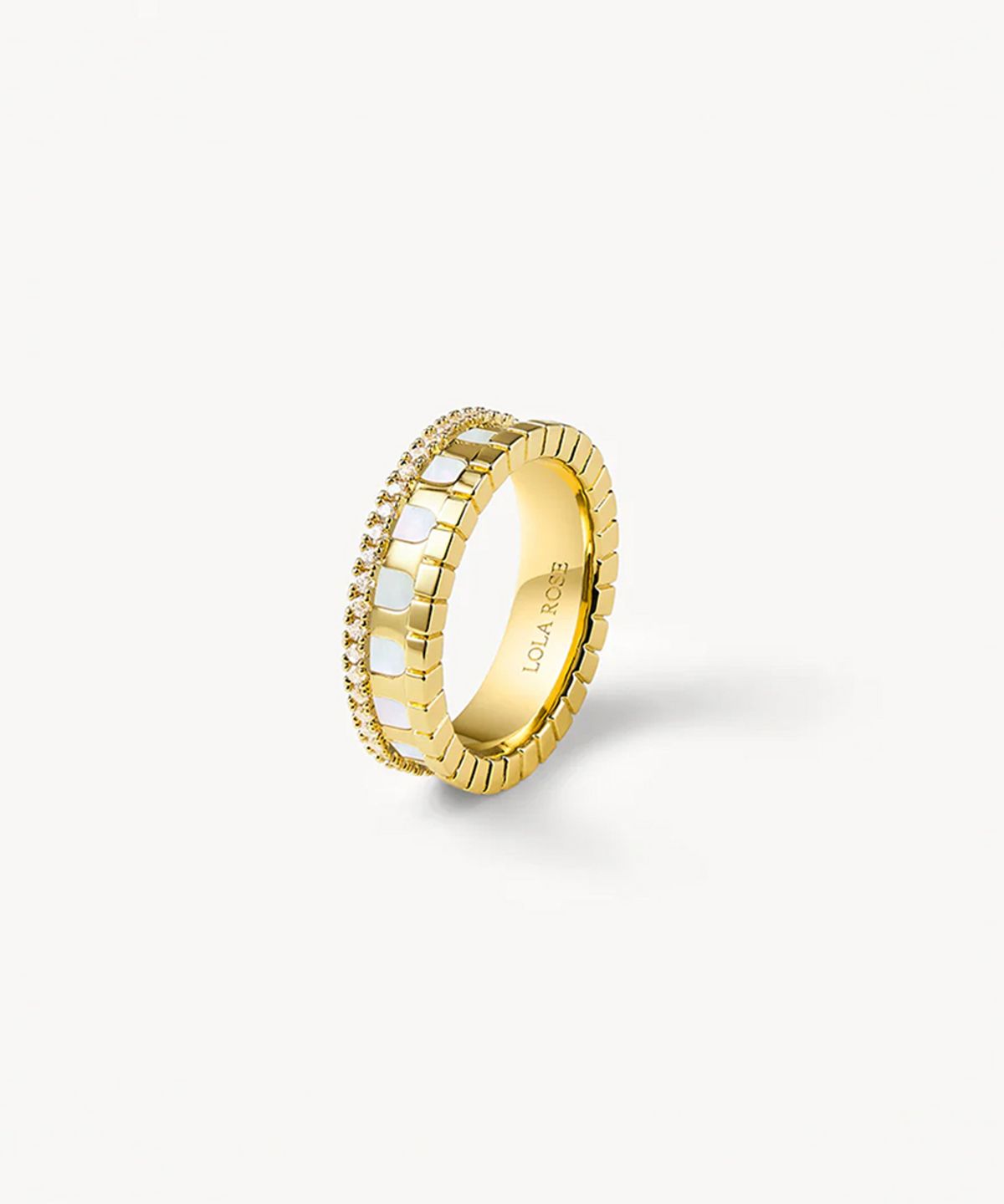 롤라로즈(LOLA ROSE) Arch Ring 2컬러 원석반지