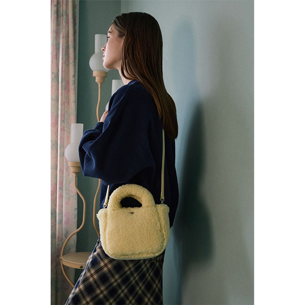 랩(LAP) BOUCLE TOTE BAG AQ7ABA06