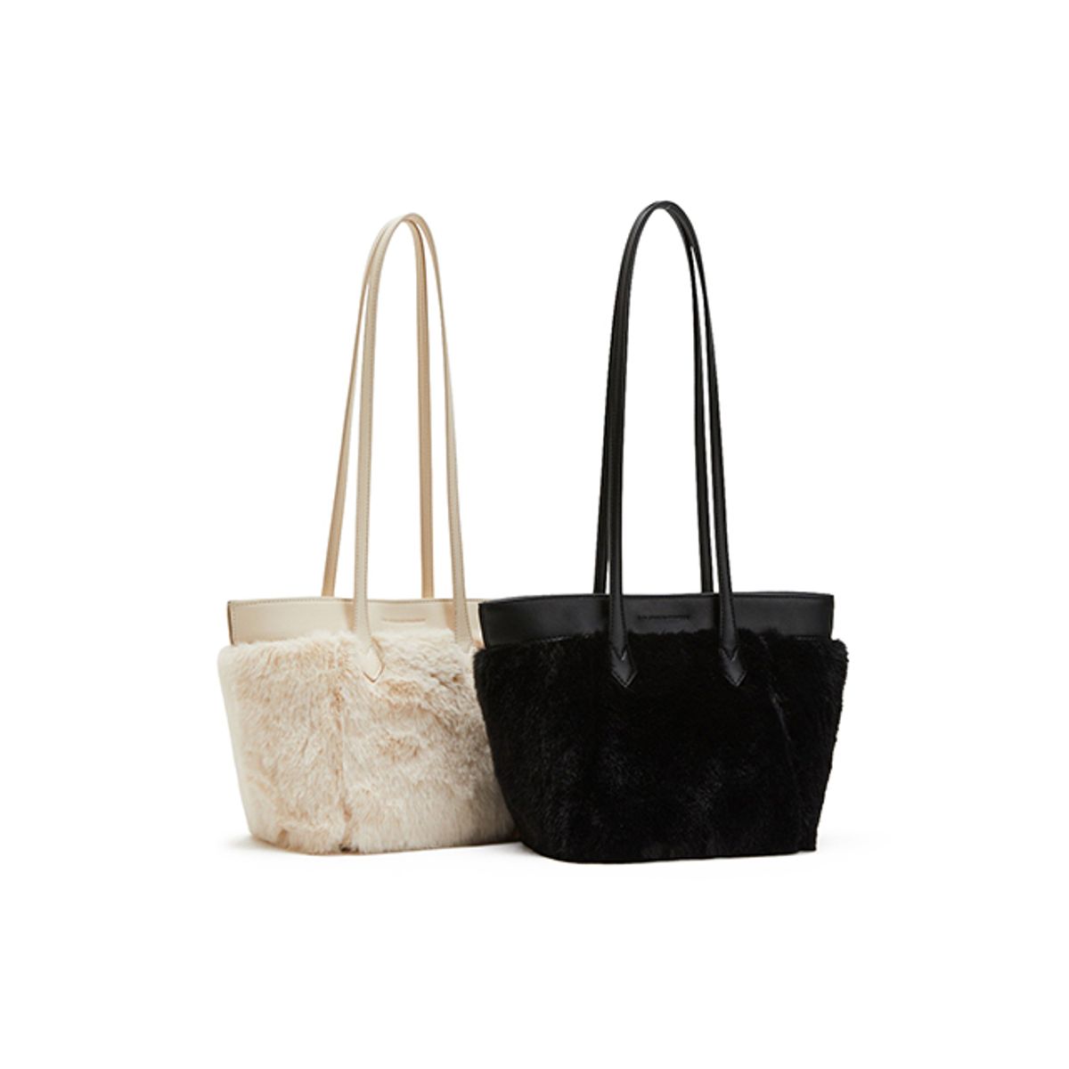 랩(LAP) FUR LEATHER SHOULDER BAG AQ7ABA09