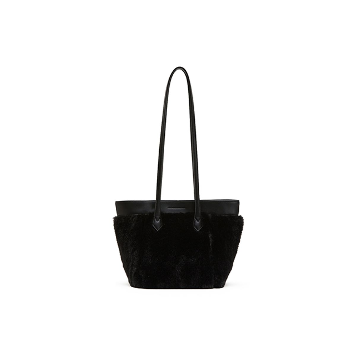 랩(LAP) FUR LEATHER SHOULDER BAG AQ7ABA09