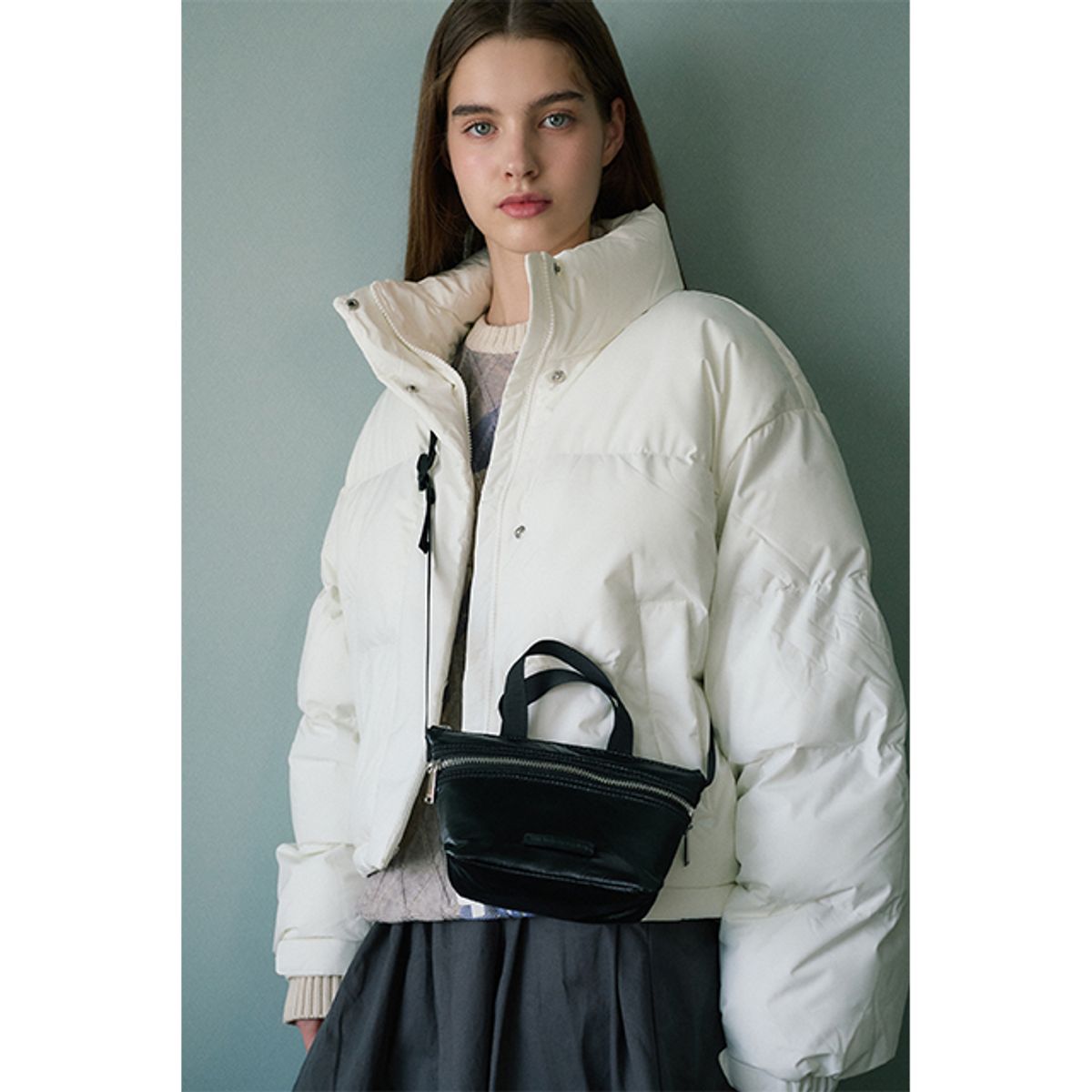 랩(LAP) ZIPPER CROSS BAG AQ7ABA05