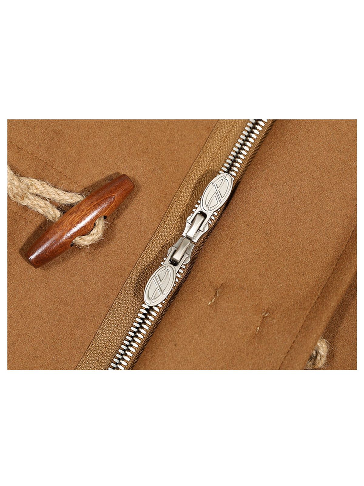 구빈(GUBIN) 울 미드 더플 코트