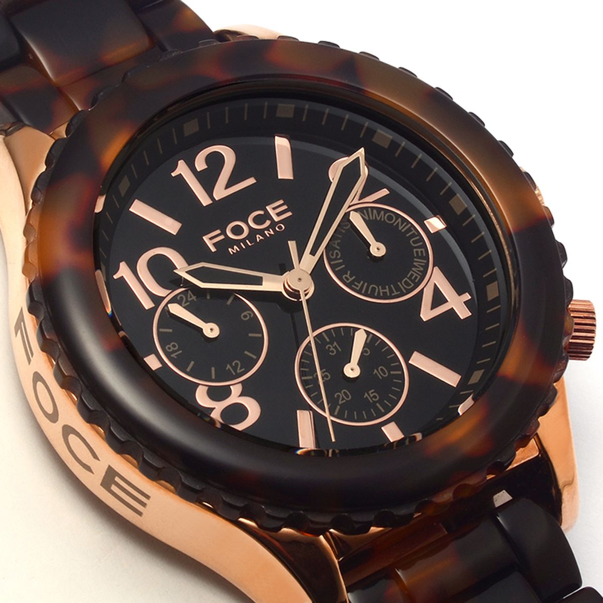 포체(FOCE) 44mm 카모플라주 남성시계 FM7741HP-GD