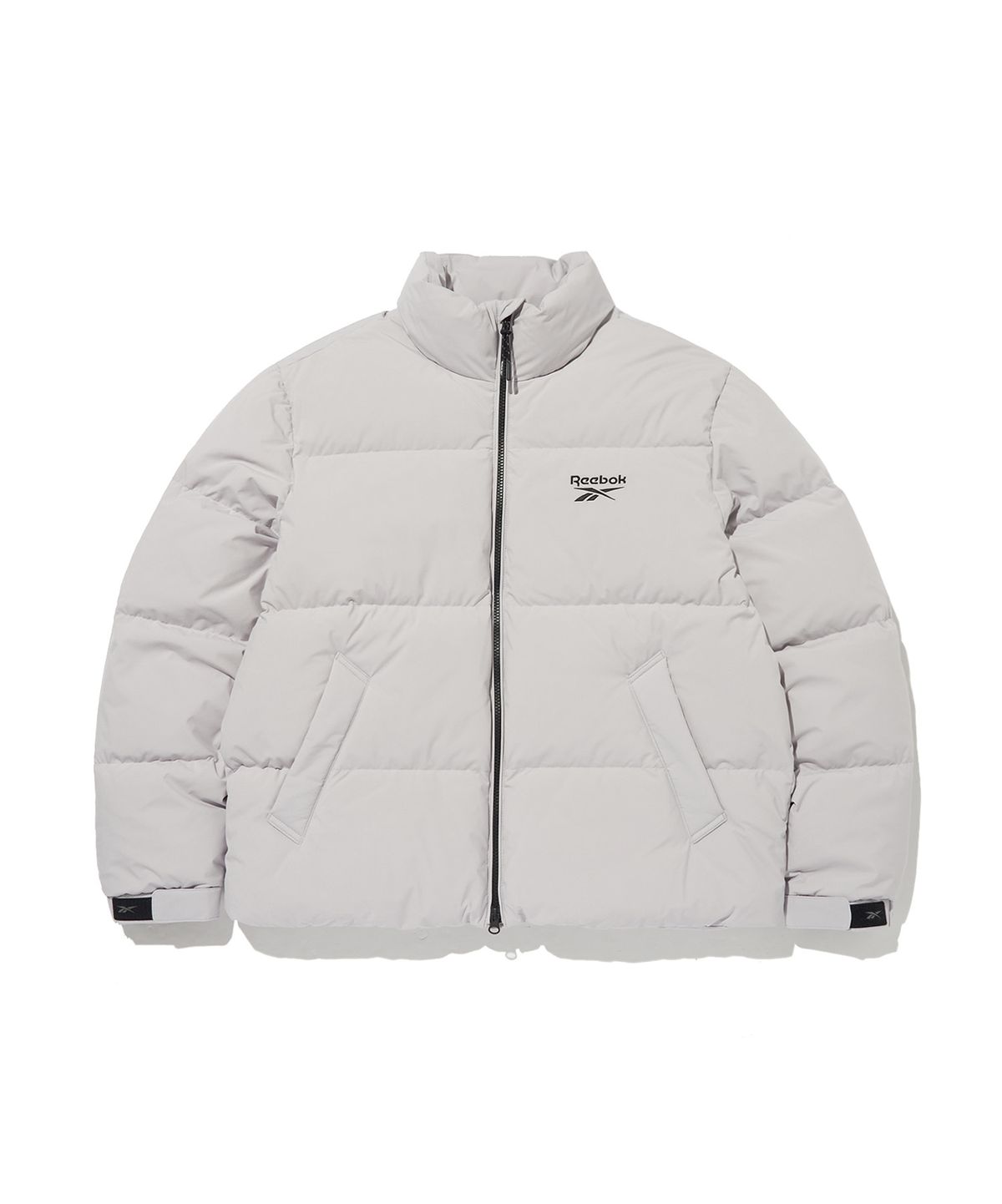 리복(REEBOK) 액티브 숏 다운 자켓 - 그레이