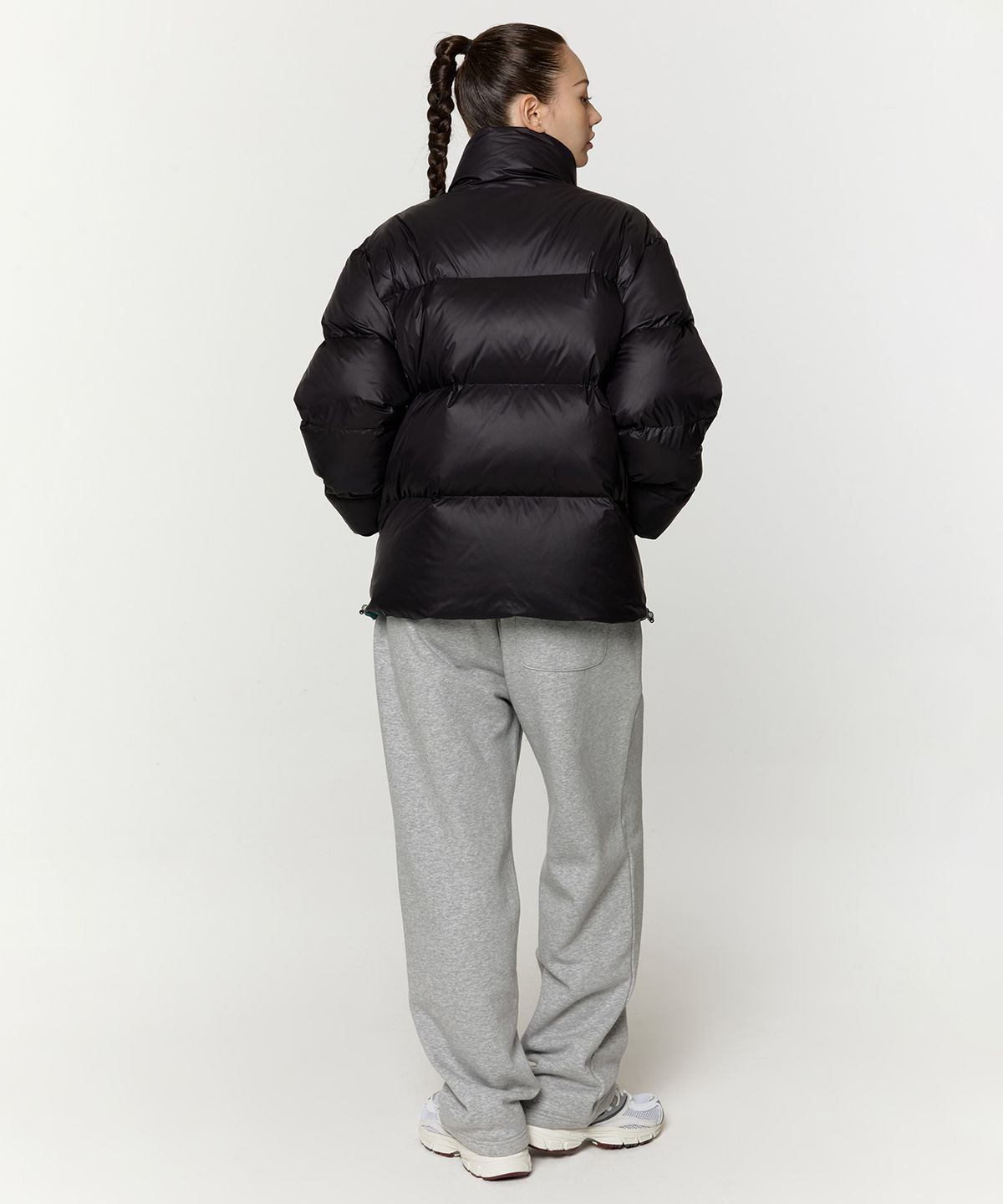 리복(REEBOK) 벡터 리버시블 다운 자켓 - 그린