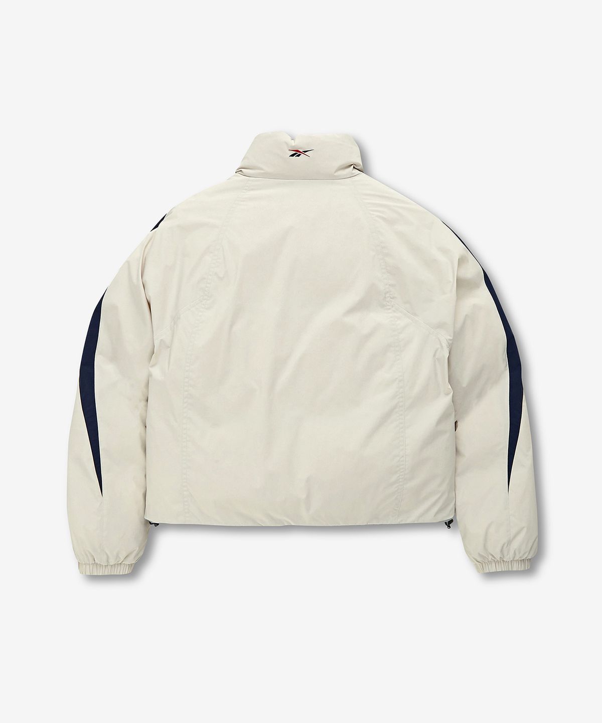 리복(REEBOK) 벡터 리버시블 크롭 다운 자켓 (W) - 베이지