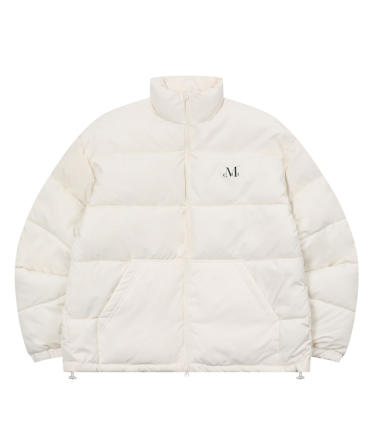 MUSINSA | MUCENT Hep High Neck Signature Wellon Padding