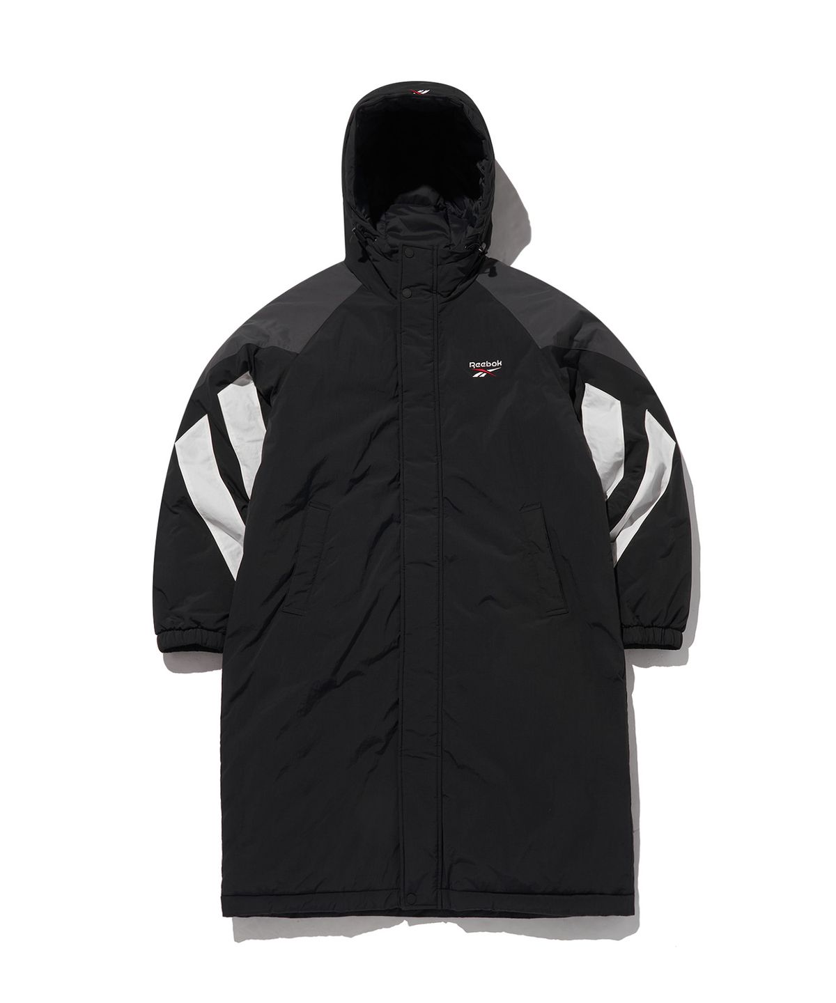 리복(REEBOK) 벡터 벤치 코트 - 블랙