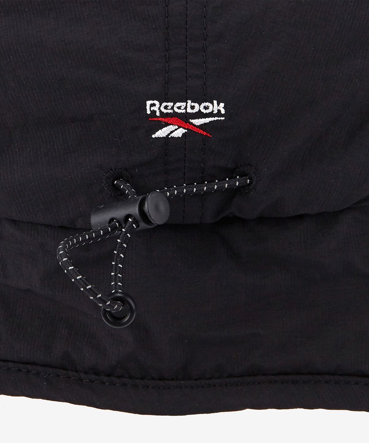 리복(REEBOK) 이어플랩 캡 - 블랙