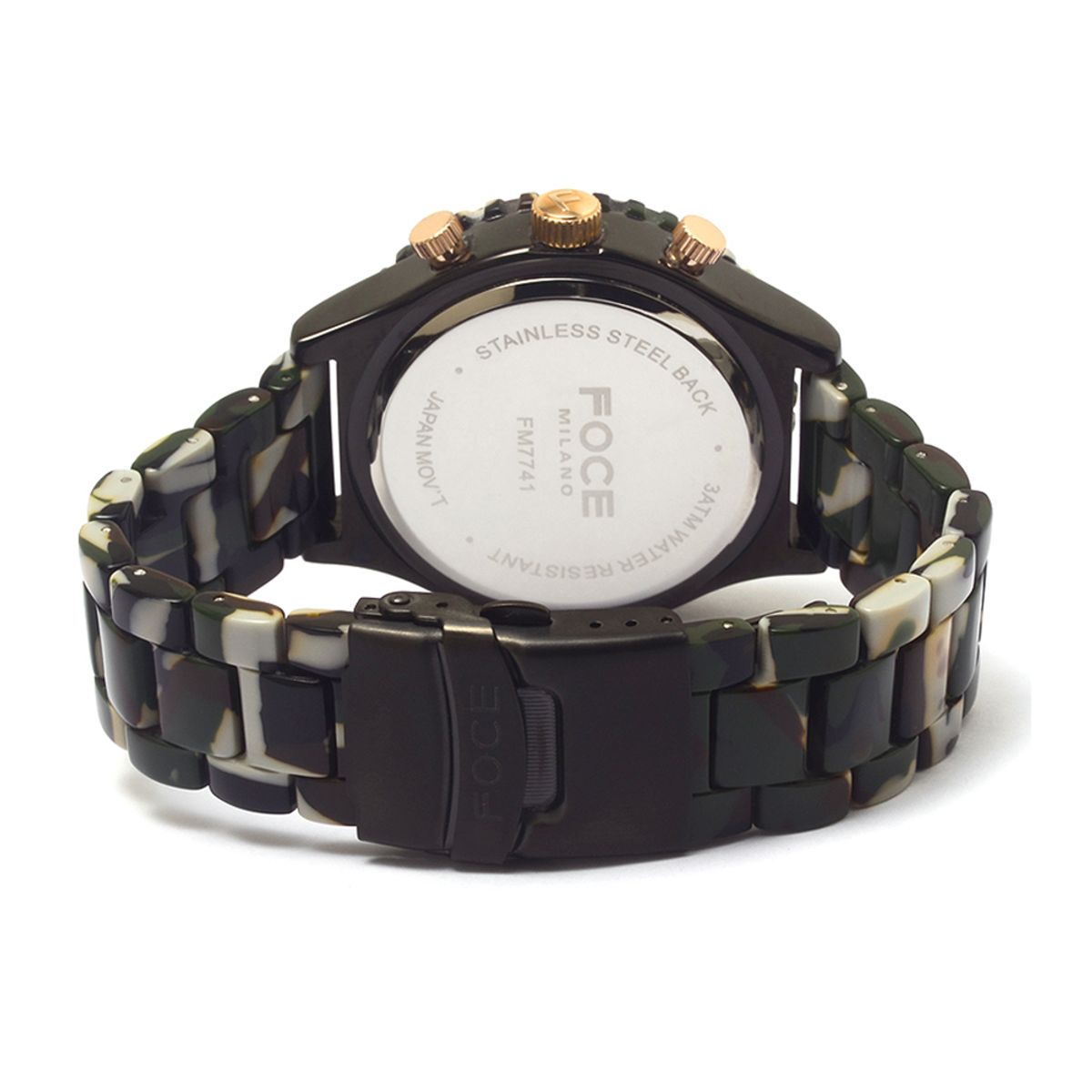 포체(FOCE) 44mm 카모플라주 남성시계 FM7741CM-KH