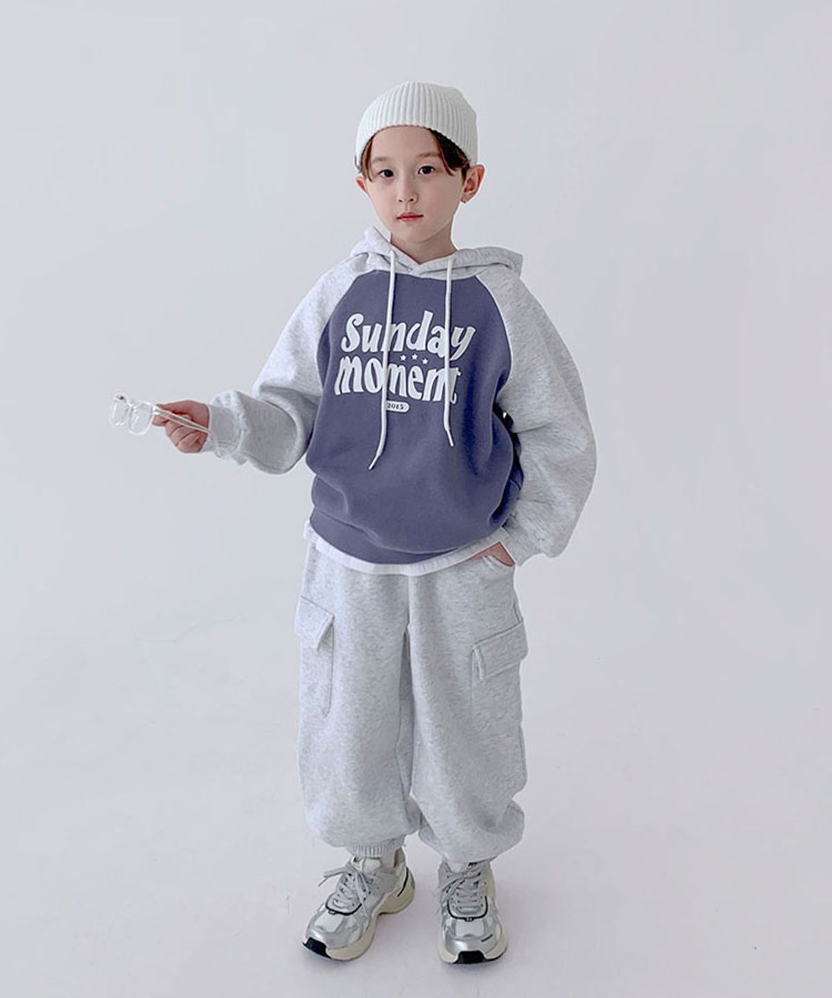 베리클로젯(BERRYCLOSET) [기모] 선데이 모먼트 나그랑 후드티