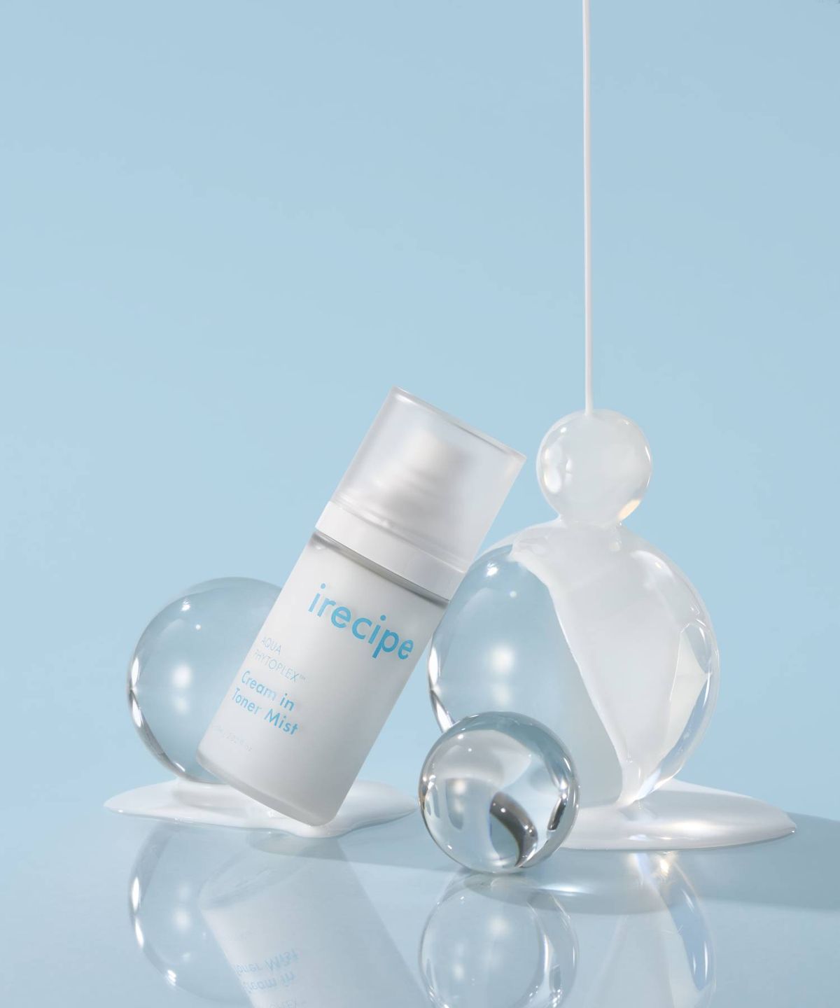 아이레시피(IRECIPE) 안개분사 아쿠아피토플렉스 크림 인 토너 무향 오일 미스트 60ml X 2개 + 리필60ml
