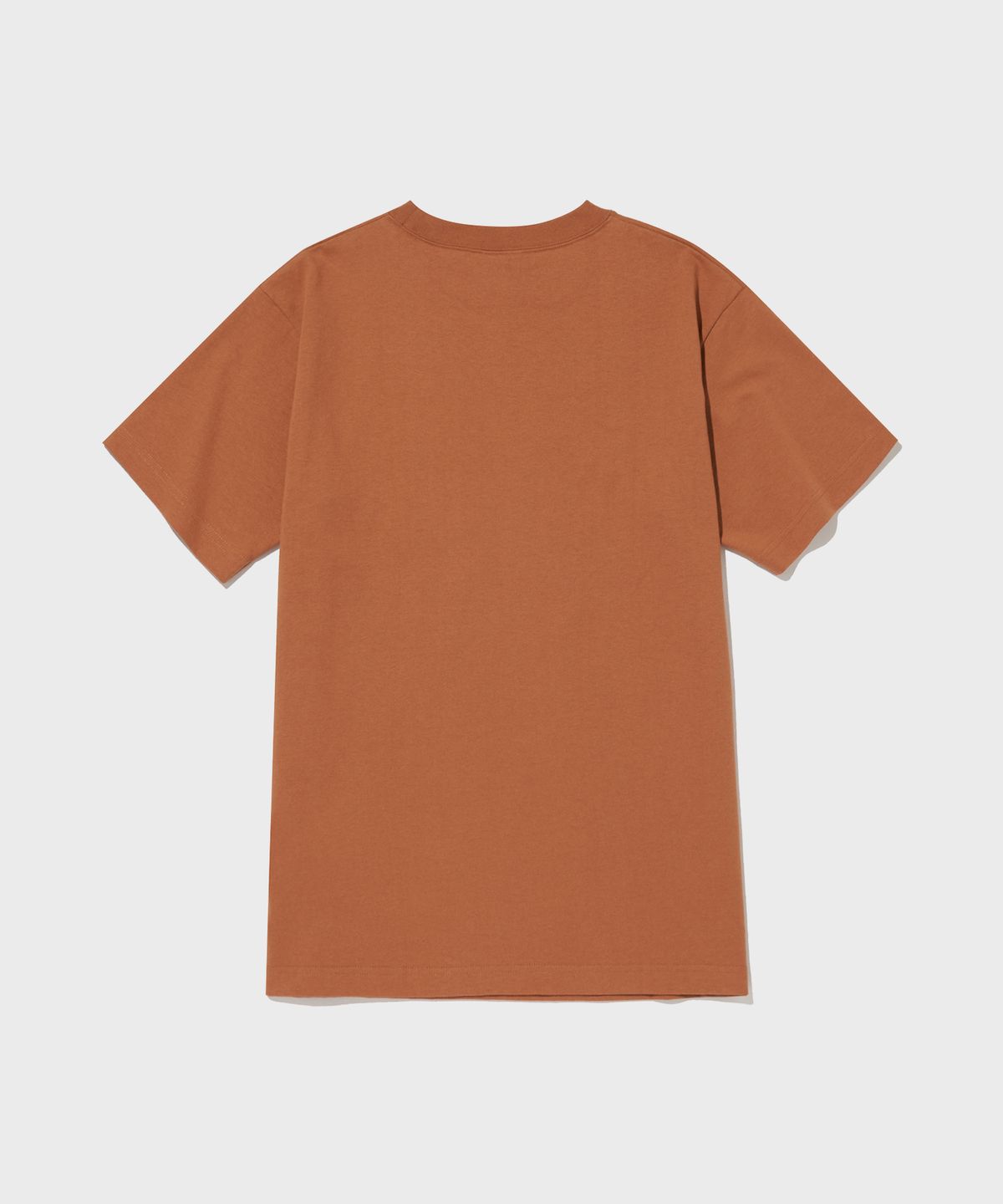 챔피온(CHAMPION) 베이직 포켓 반팔 티셔츠 Normal Orange