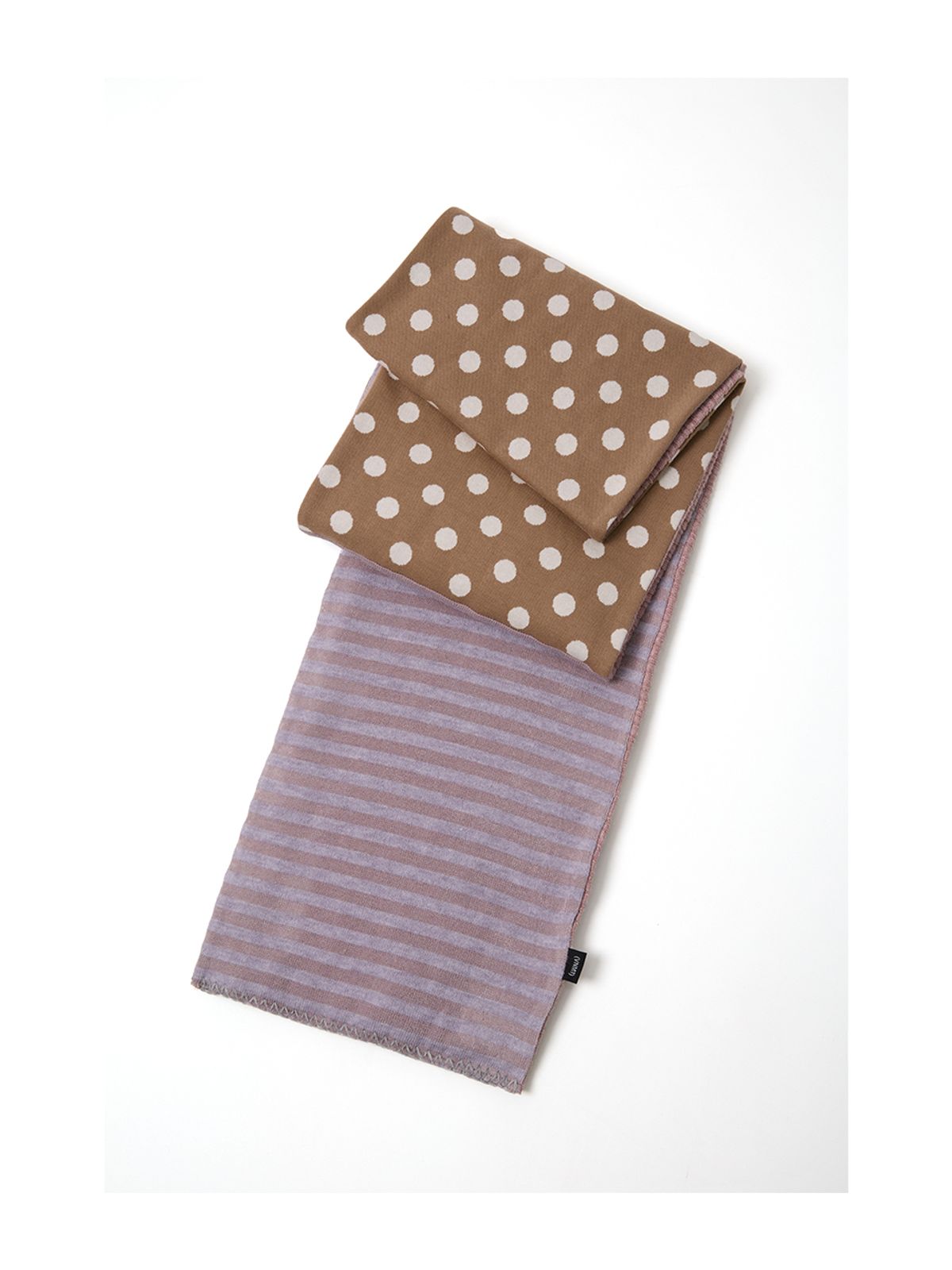 바니쉬먼트(VANISHMENT) Patchwork muffler_pink