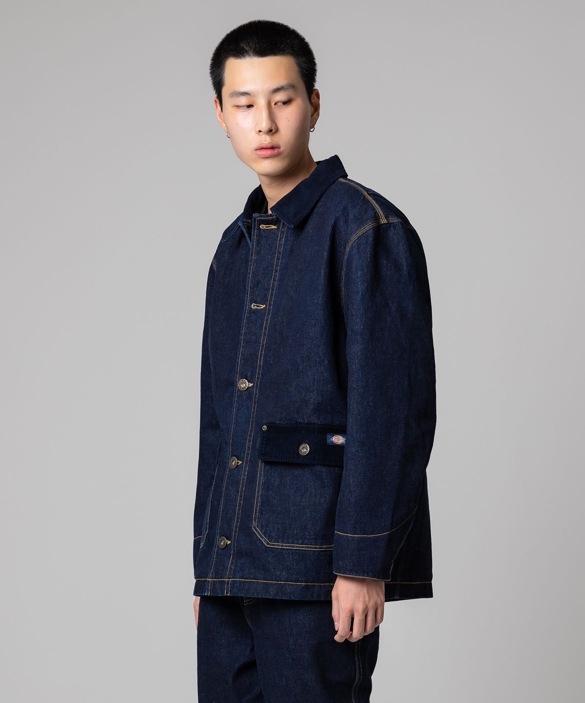 디키즈(DICKIES) 칸디아니 데님 초어 재킷 Indigo Blue