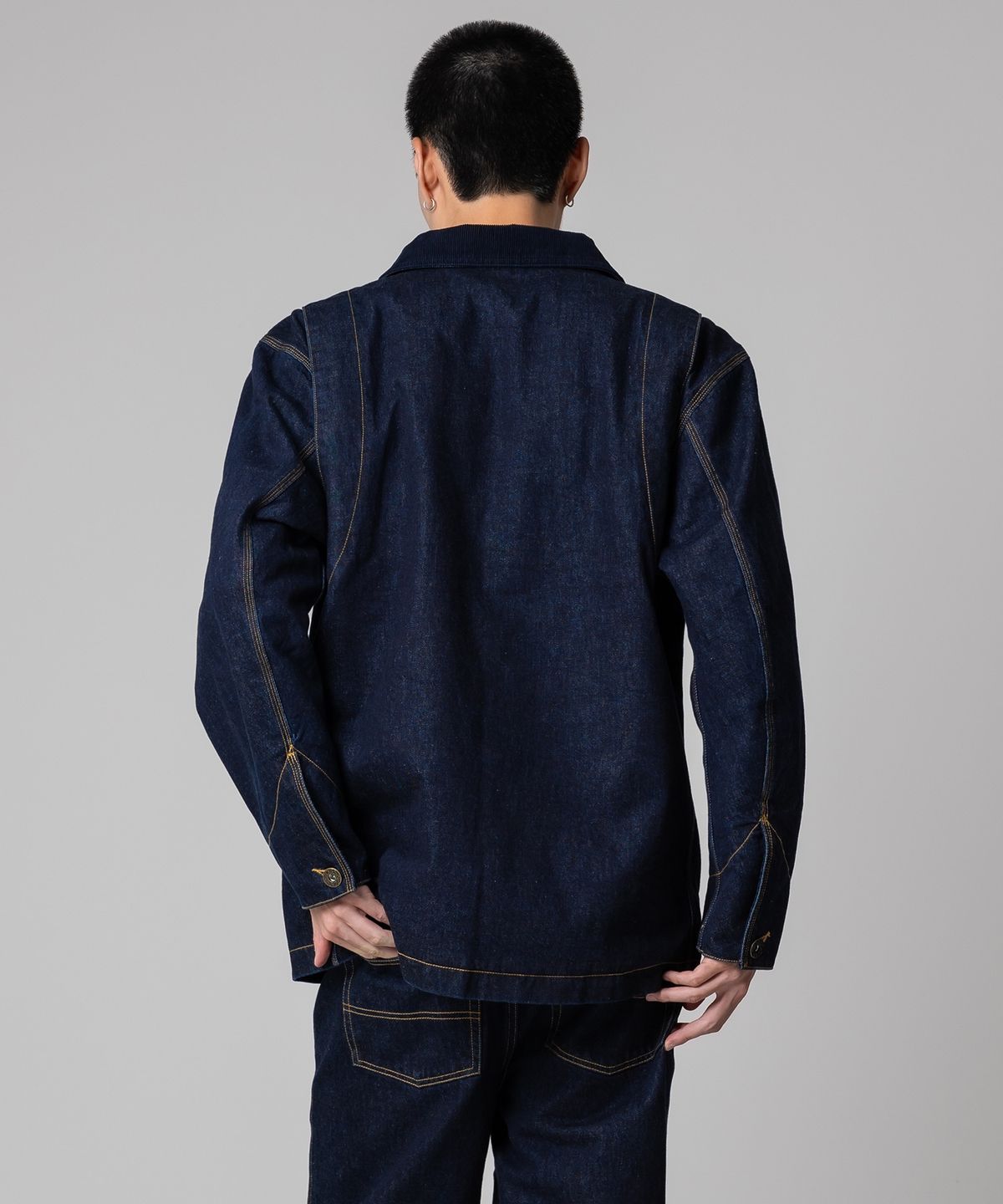 디키즈(DICKIES) 칸디아니 데님 초어 재킷 Indigo Blue