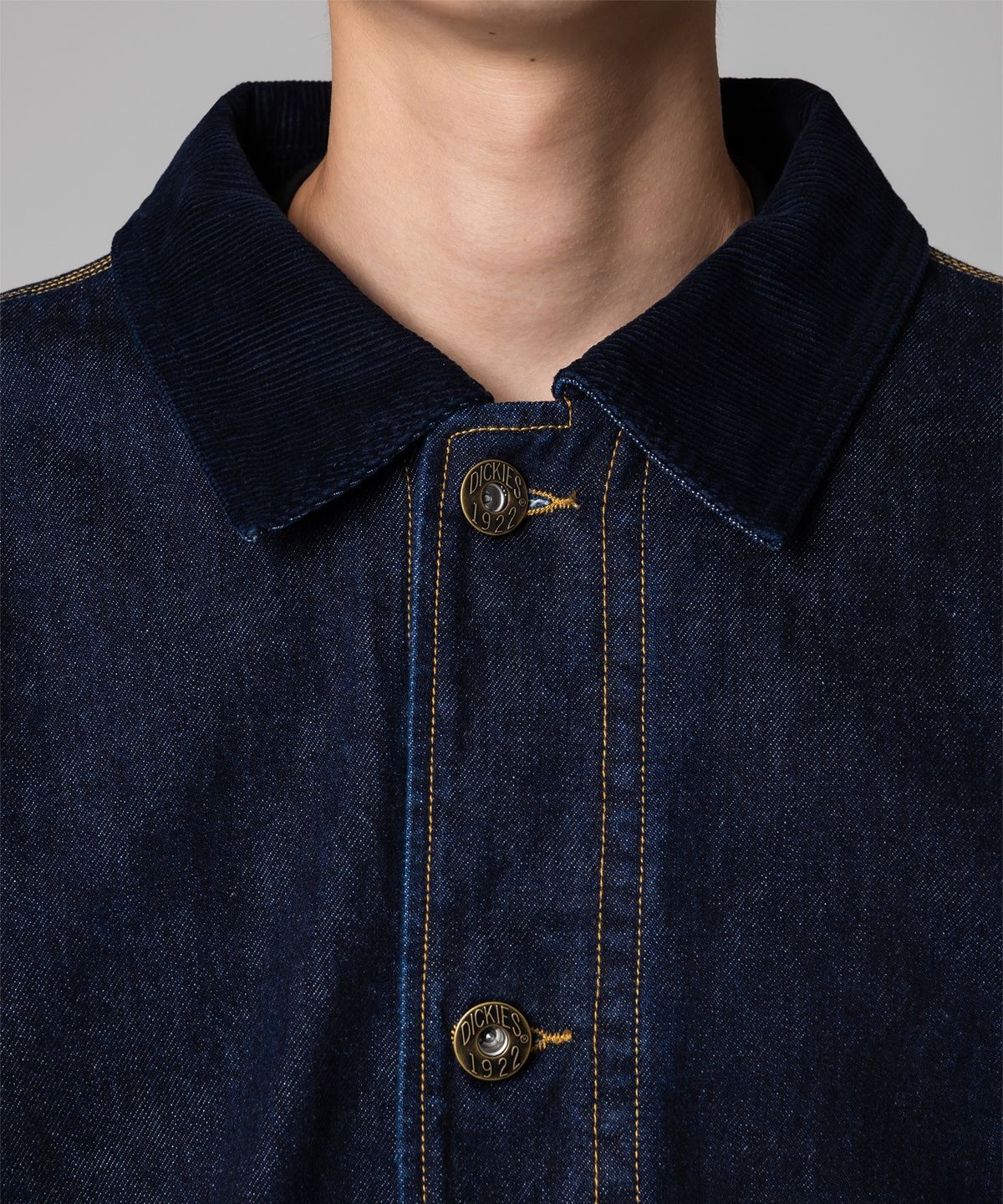 디키즈(DICKIES) 칸디아니 데님 초어 재킷 Indigo Blue