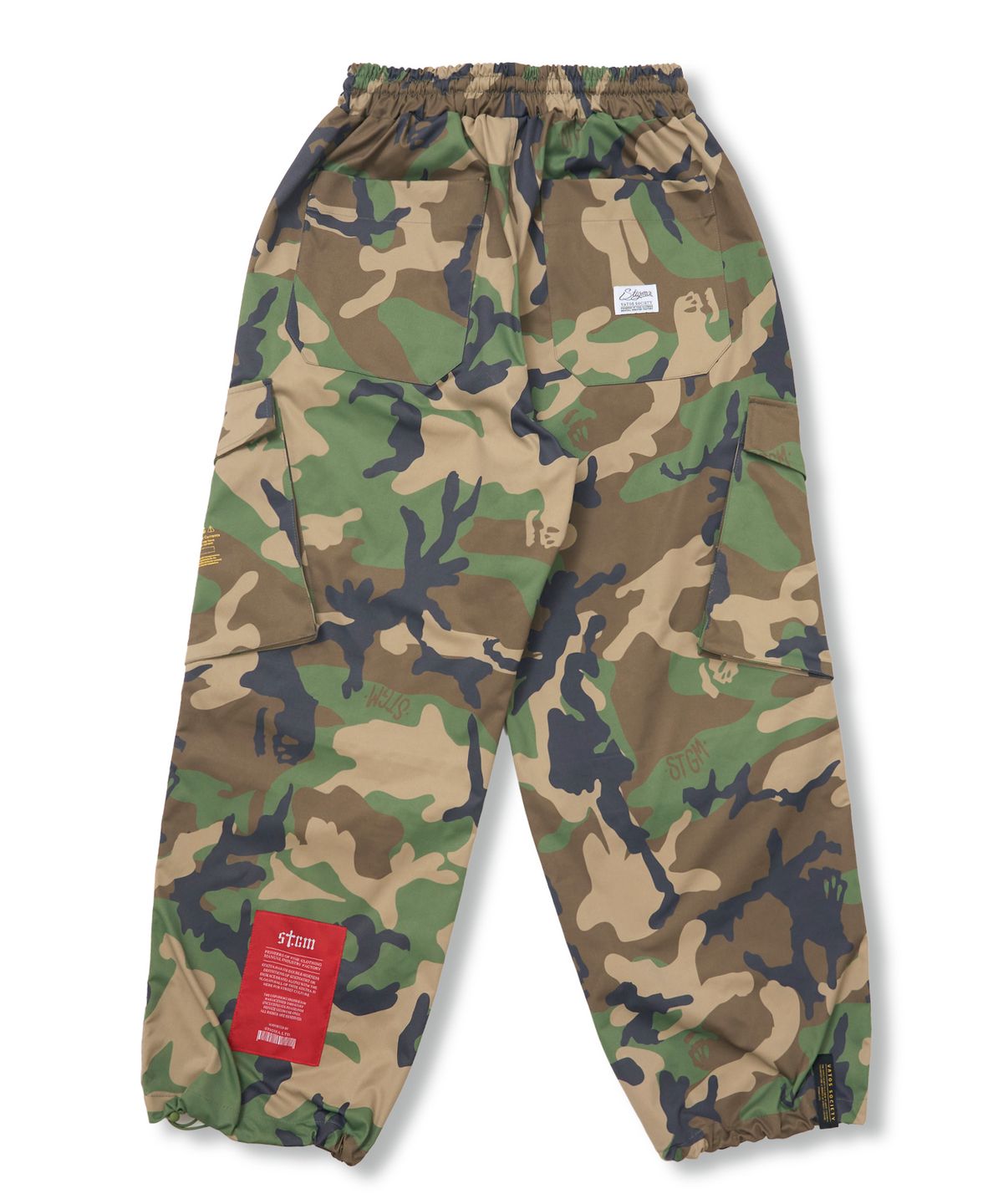 스티그마(STIGMA) Cargo Twill Wide Jogger Pants Camouflage