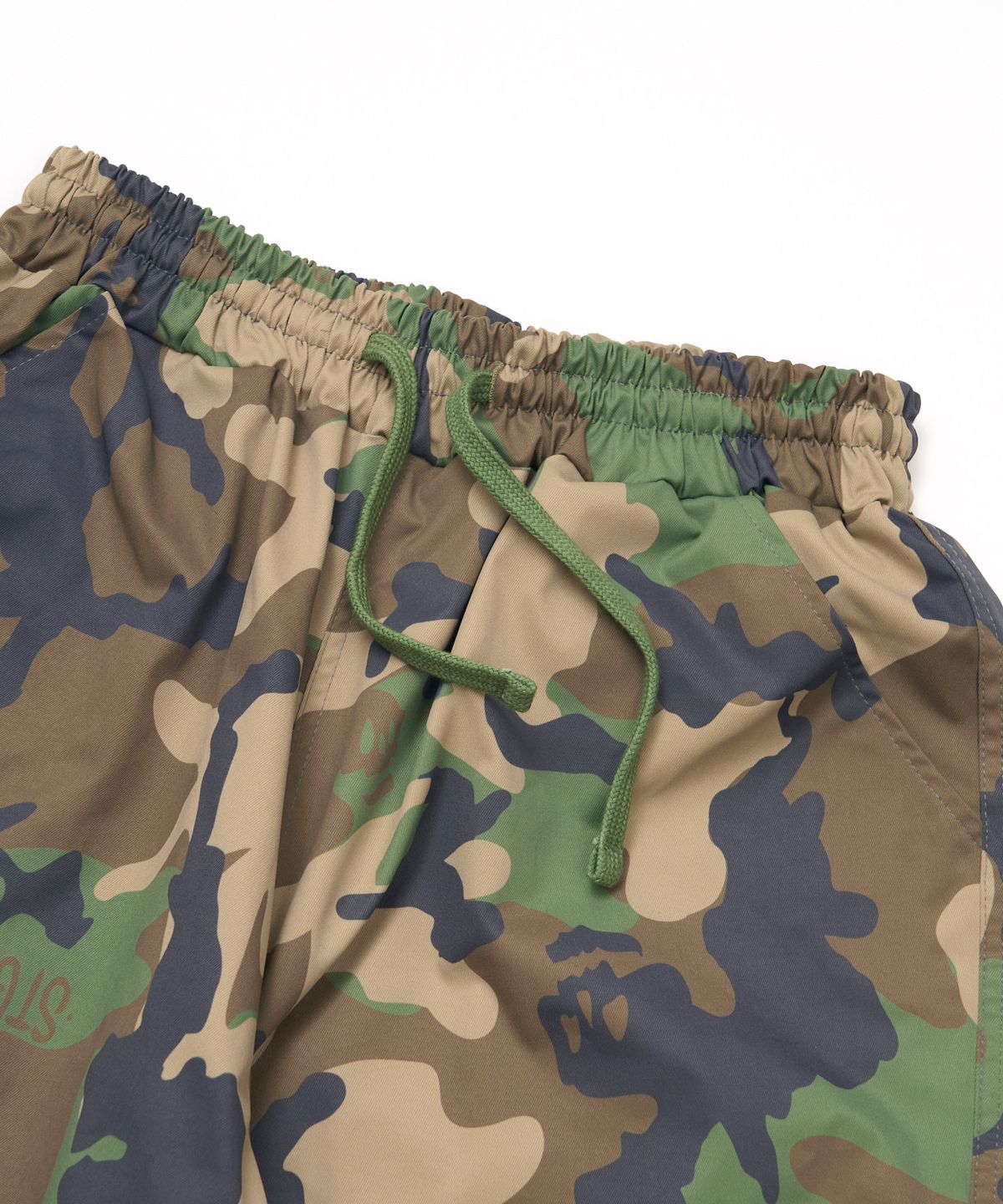 스티그마(STIGMA) Cargo Twill Wide Jogger Pants Camouflage