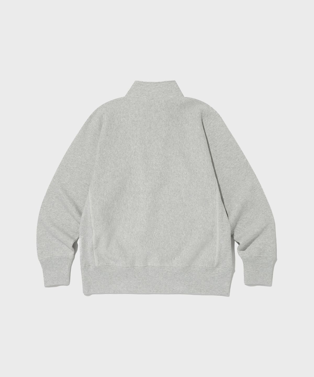 챔피온(CHAMPION) 리버스위브 블루택 루즈핏 하프 집업 스웨트셔츠 Normal Grey
