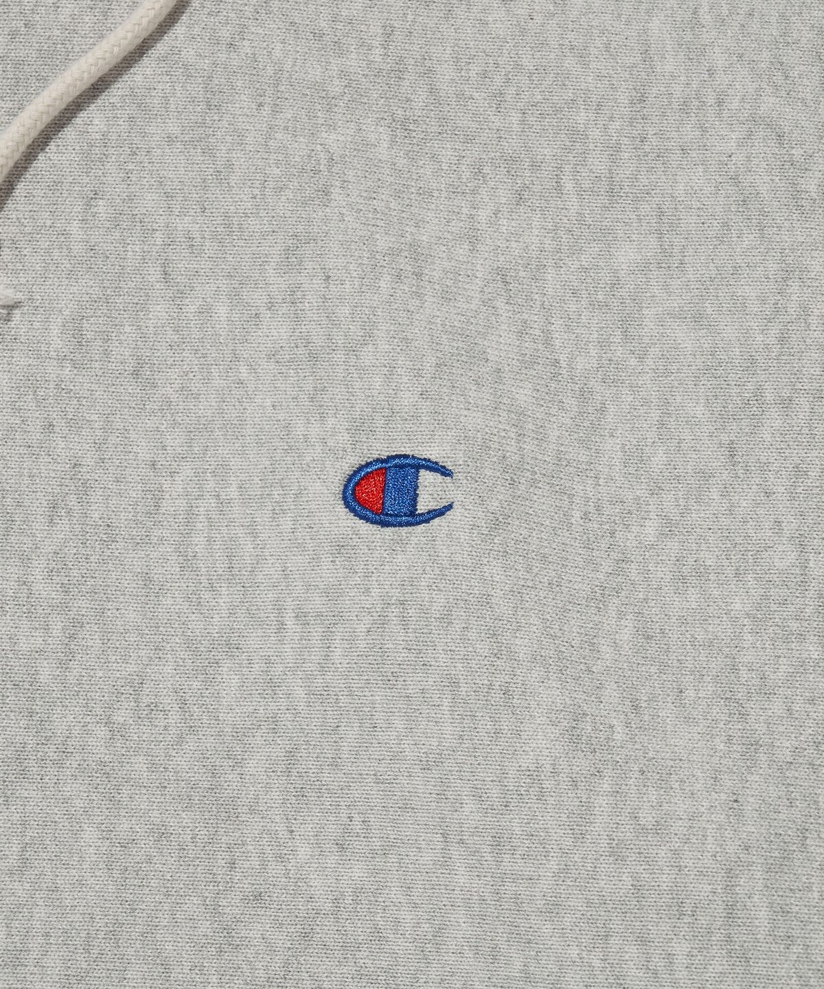 챔피온(CHAMPION) 리버스위브 115 블루택 루즈핏 후드 티셔츠 Normal Grey