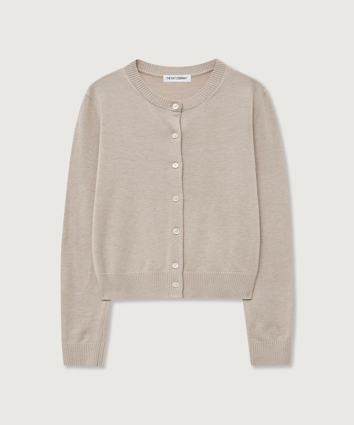 더니트컴퍼니(THEKNITCOMPANY) (W) 울 블렌드 라운드 가디건 4color