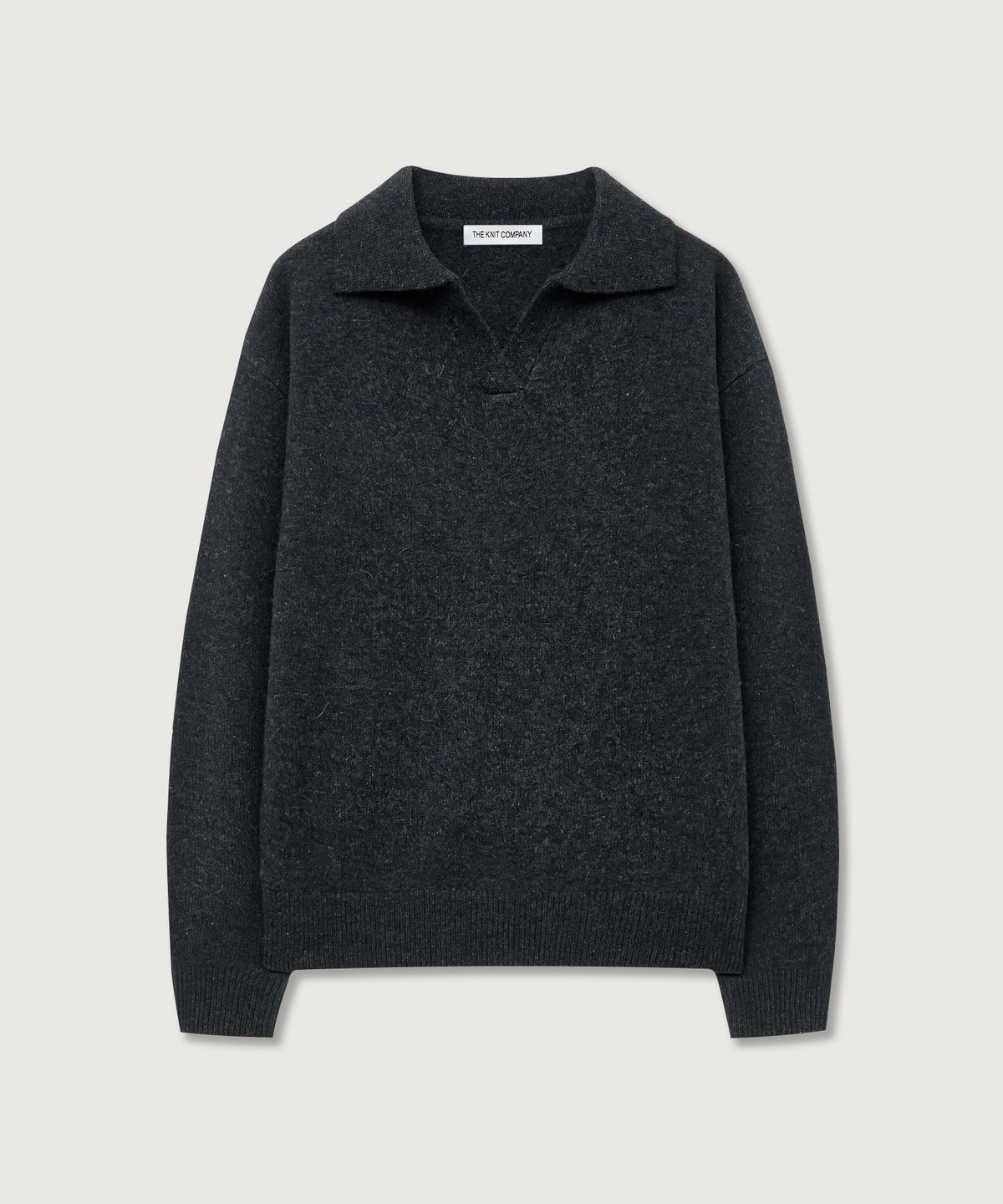 더니트컴퍼니(THEKNITCOMPANY) (W) 파인 울 카라 니트 3color