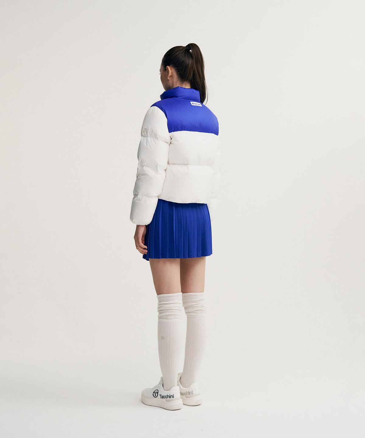 세르지오 타키니(SERGIO TACCHINI) M 쿠쉬웜 숏 다운점퍼 (White)