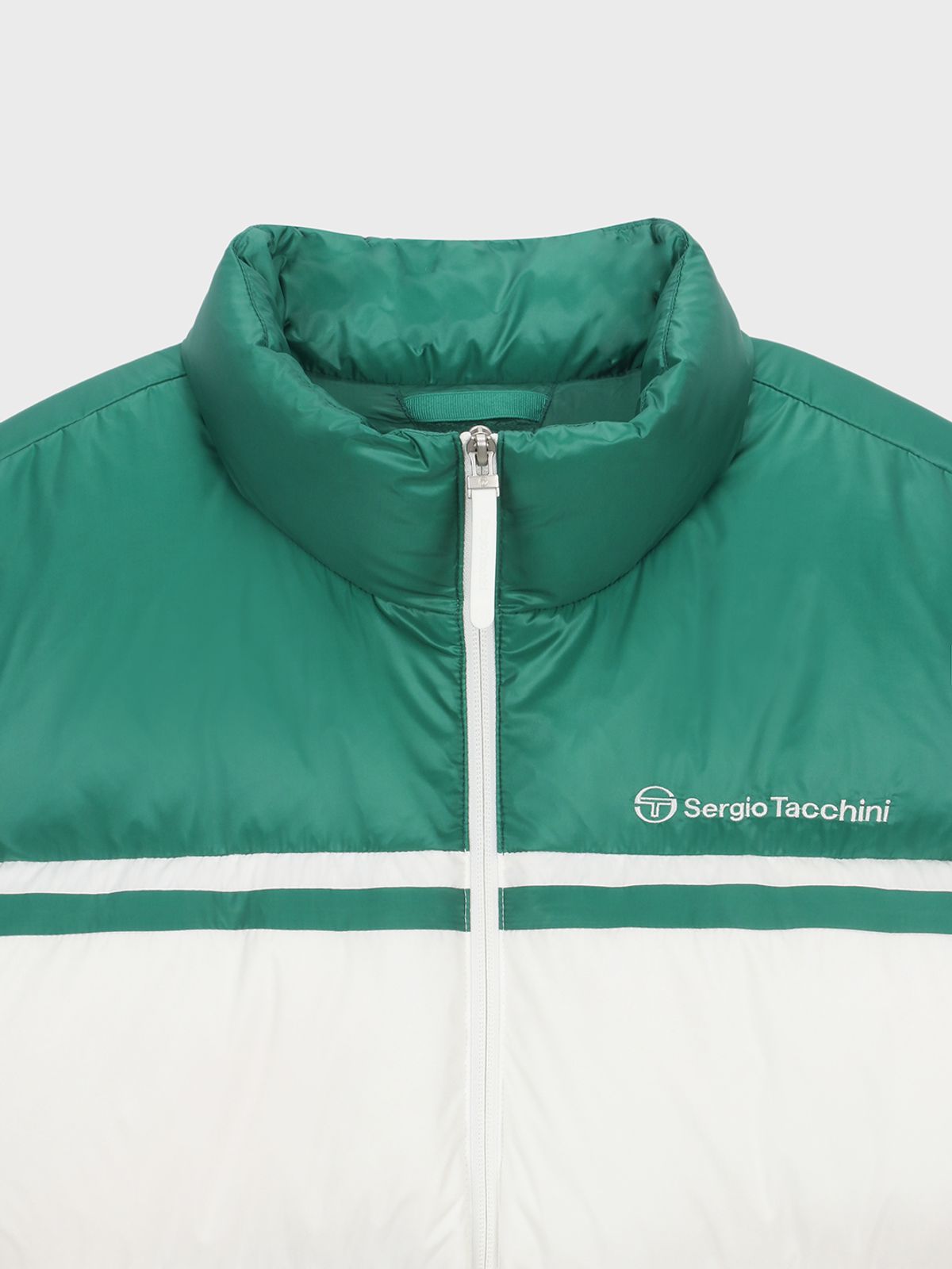 세르지오 타키니(SERGIO TACCHINI) M 고트 다마린도 숏 다운점퍼 (Green)